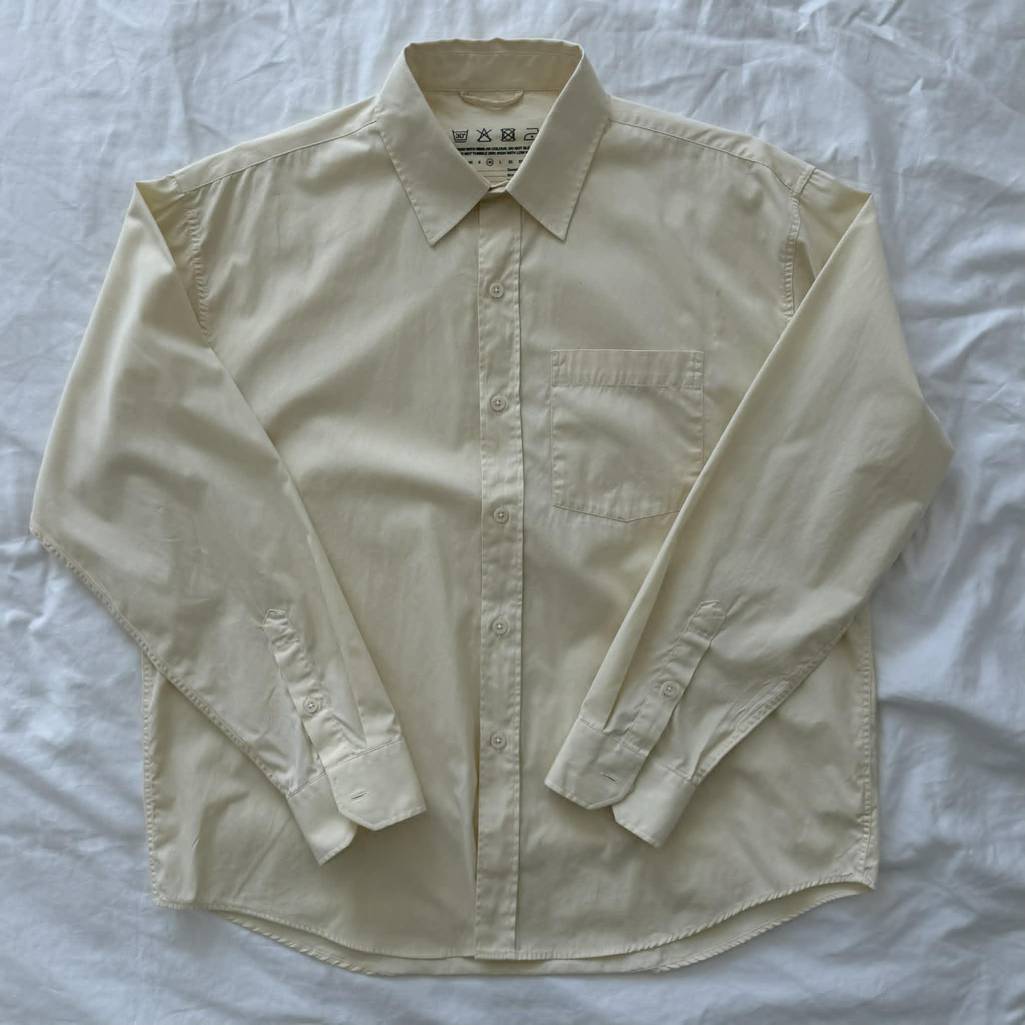 Mfpen Yellow Executive Cotton Shirt