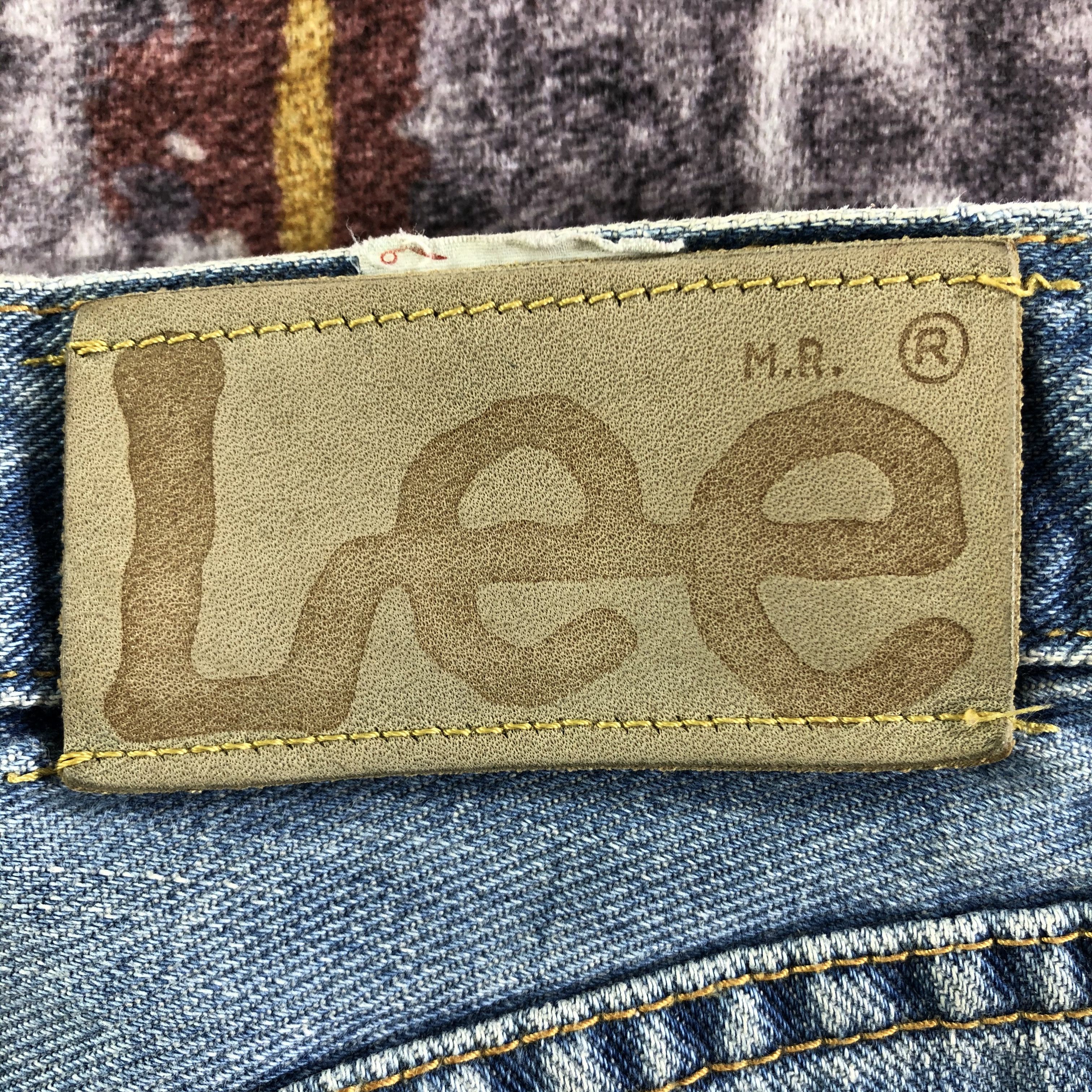 Lee × Vintage Vintage 90s High Waist Miss Lee Selvedge Jeans-JM3635 Size 26" / US 2 / IT 38 - 5 Thumbnail