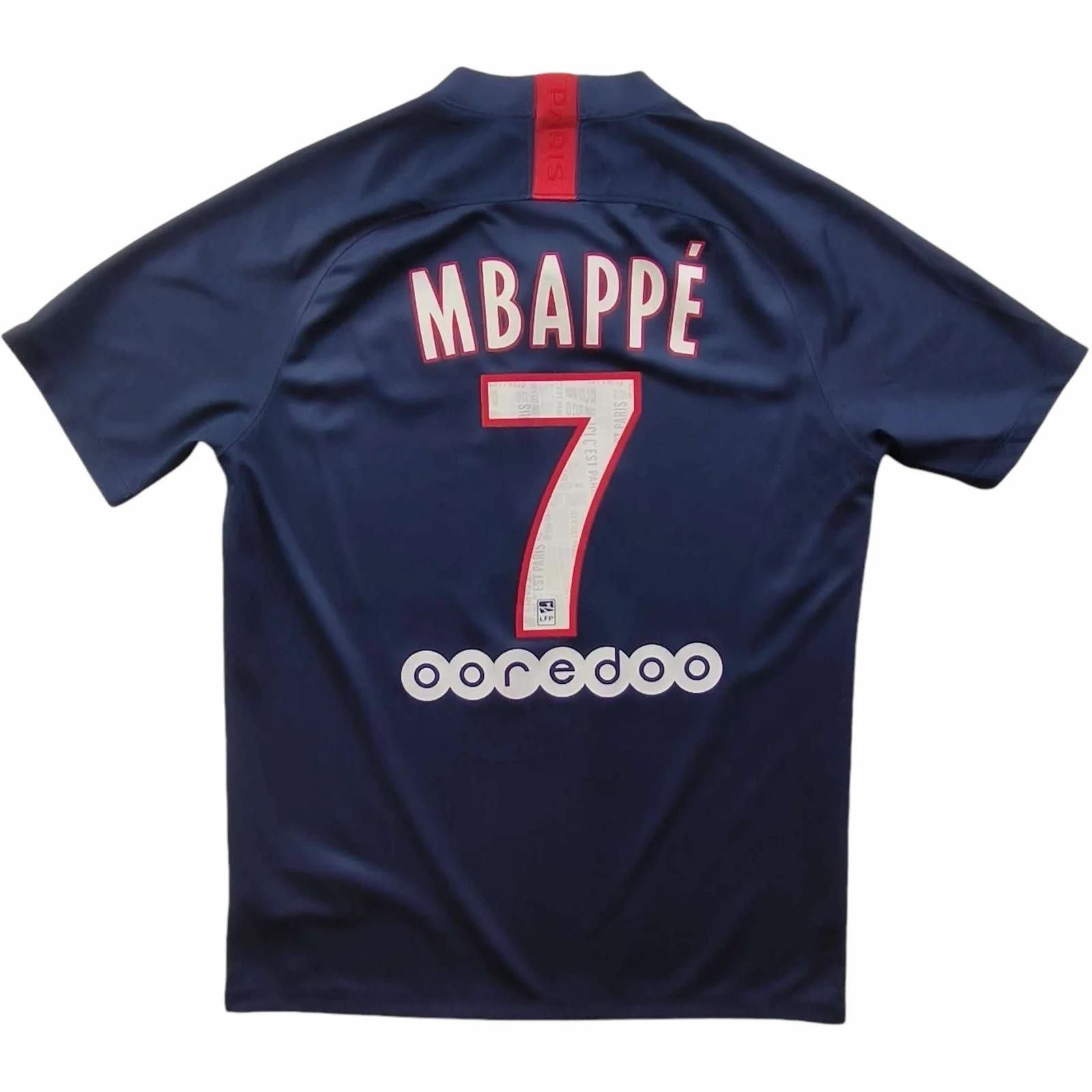 Nike PSG Paris Saint-Germain 2019-20 Mbappe football jersey M Size US M / EU 48-50 / 2 - 1 Thumbnail