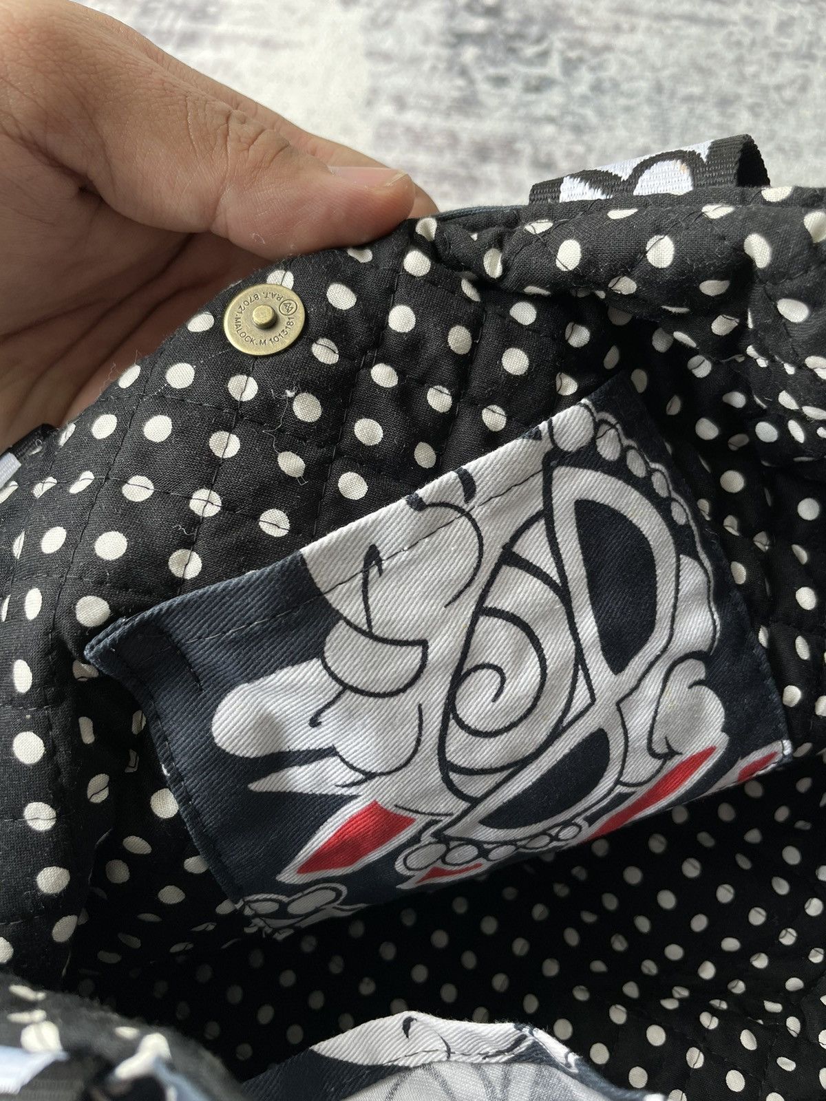 Hysteric Glamour × Vintage Hysteric Mini Duffle Bag Size ONE SIZE - 6 Thumbnail