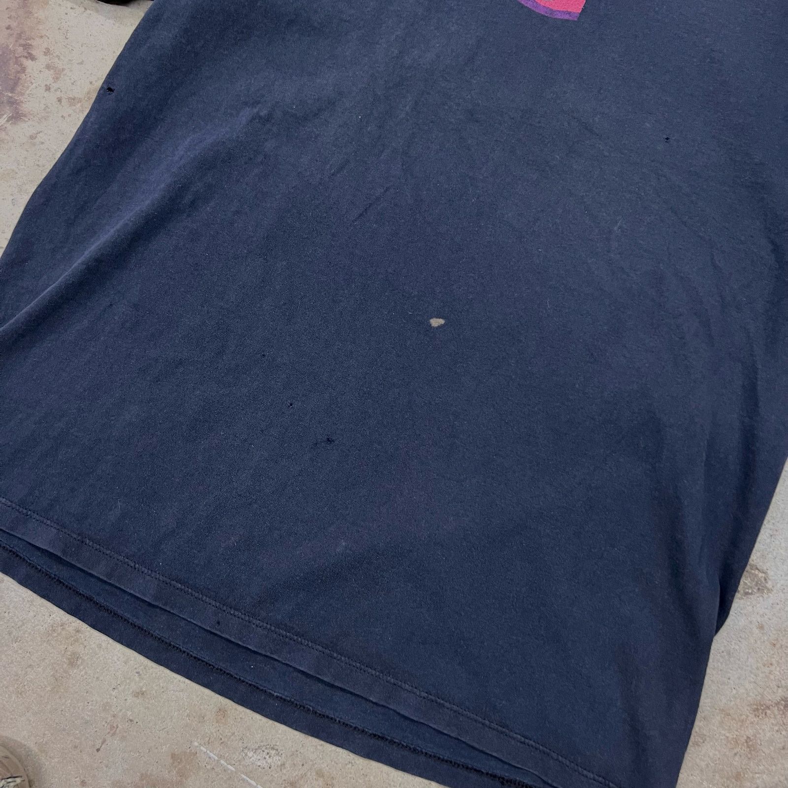 Nike × Vintage Vintage Nike Soccer Foosball Players Faded Black T Shirt L Size US L / EU 52-54 / 3 - 4 Thumbnail