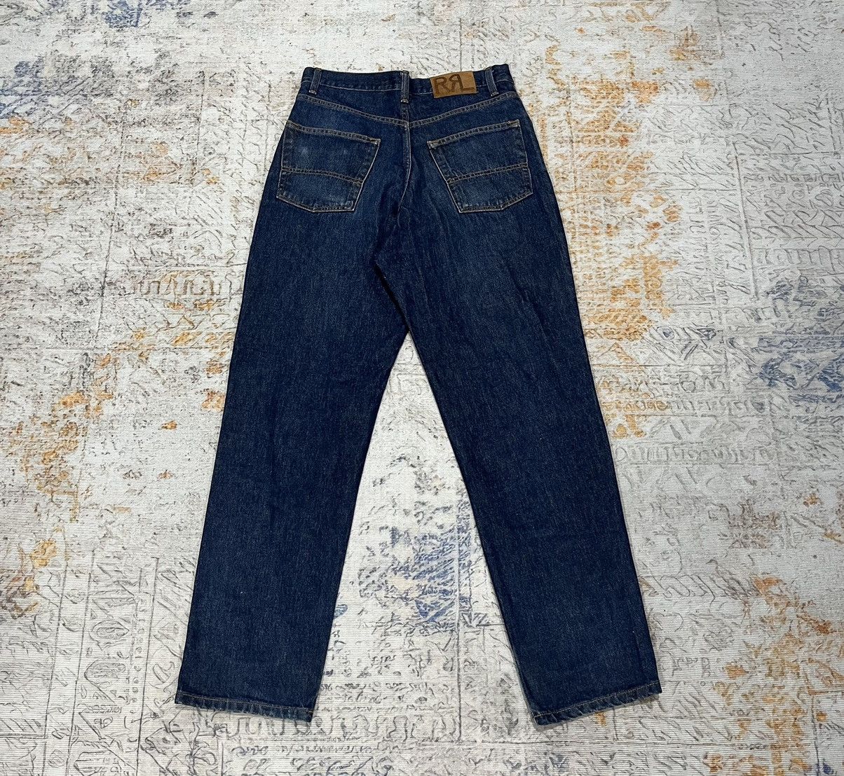 RRL Ralph Lauren Vintage RRL Ralph Lauren Blue Indigo made in USA🇺🇸 Size US 31 - 1 Thumbnail