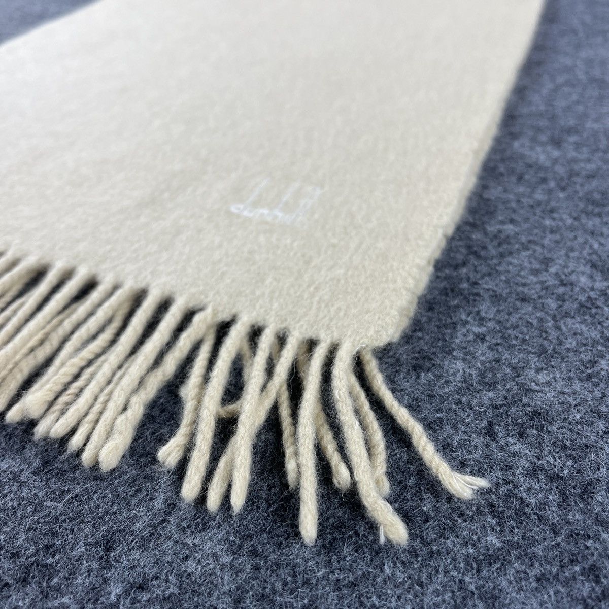 Other × Vintage Dunhill Cashmere Scarf / Muffler / Neckwear T1379 Size ONE SIZE - 7 Thumbnail