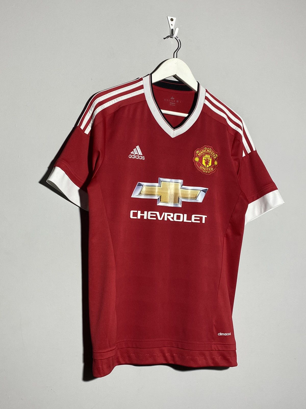Adidas Adidas Manchester United 2015 2016 Home Football Shirt Size US M / EU 48-50 / 2 - 3 Thumbnail