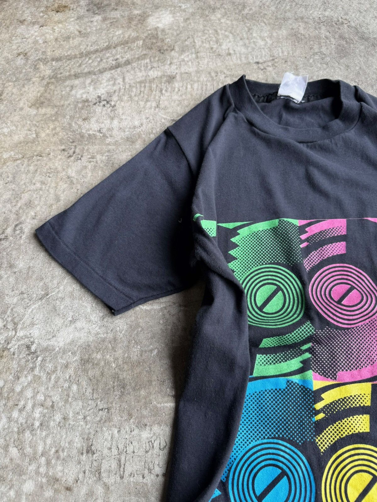 Vintage Crazy Vintage Y2K Record Screen Printed Skater shirt Size US M / EU 48-50 / 2 - 4 Thumbnail
