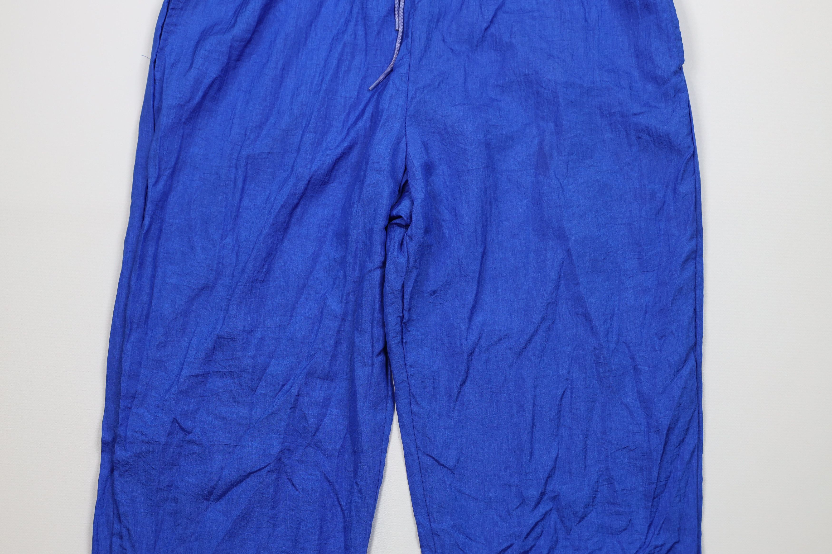 K-Swiss Vintage 90s K Swiss Tennis Windbreaker Joggers Pants Blue Size US 36 / EU 52 - 3 Thumbnail