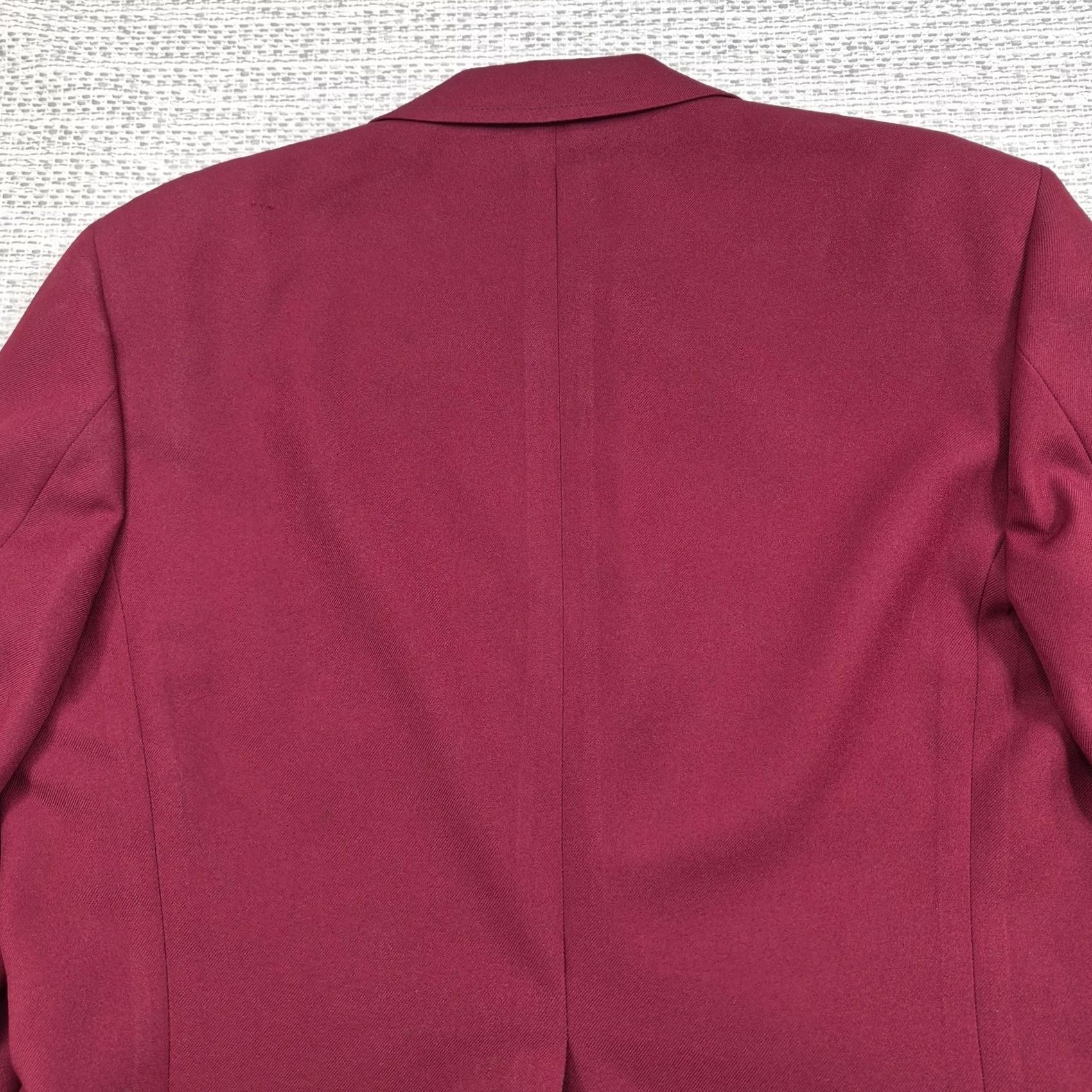 JCPenney VINTAGE Towncraft Blazer Mens 44 Red Two Button Notch Lapel 2 Piece Jacket JC Penney Shirt? Size 44R - 3 Thumbnail