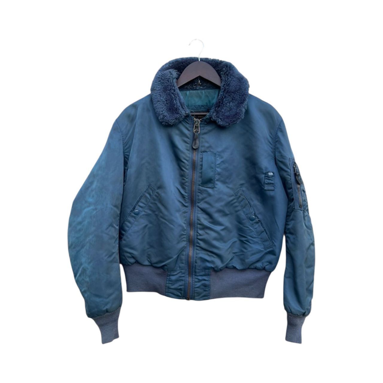 80s〜90s B-15D short flight jacket Alpha Industries × Buzz Rickson's × Vintage Vintage 80s 90s