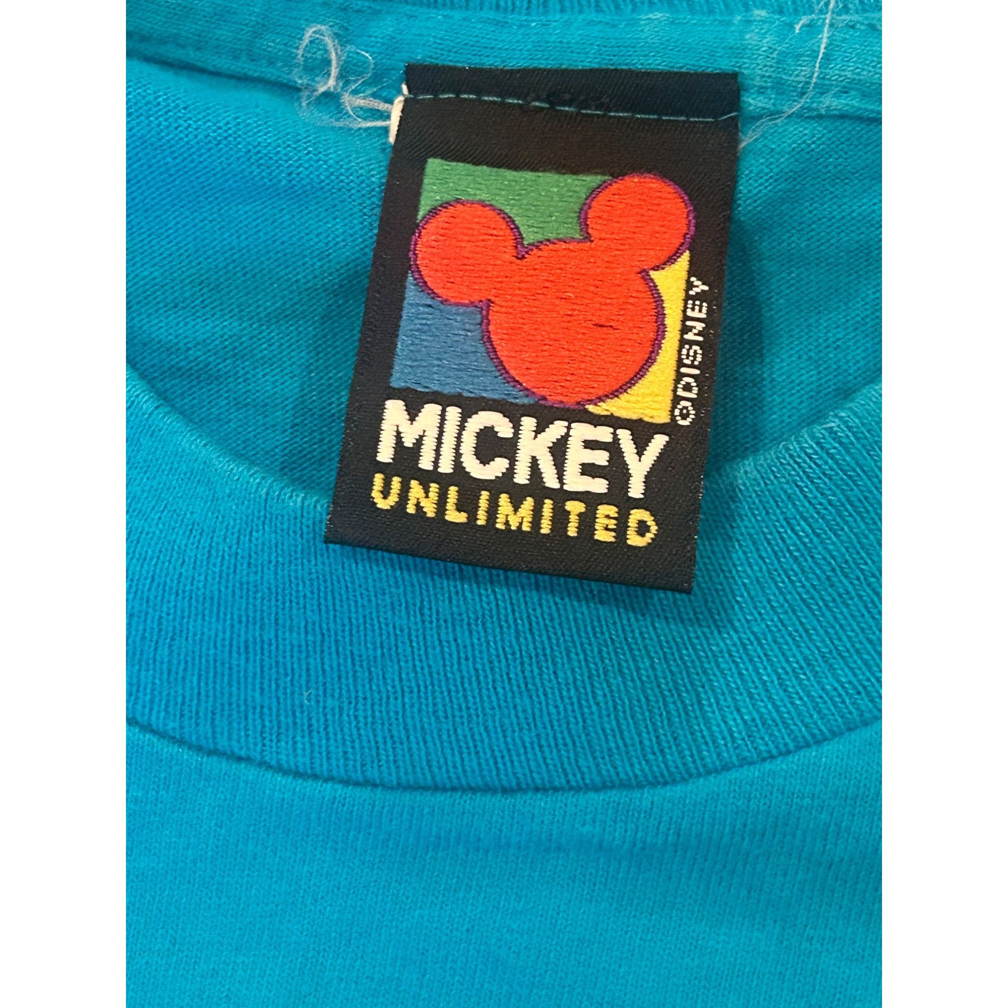 Mickey Unlimited Vintage 1990's Mickey Unlimited Mickey & Minnie Single Stitc Size US S / EU 44-46 / 1 - 7 Thumbnail