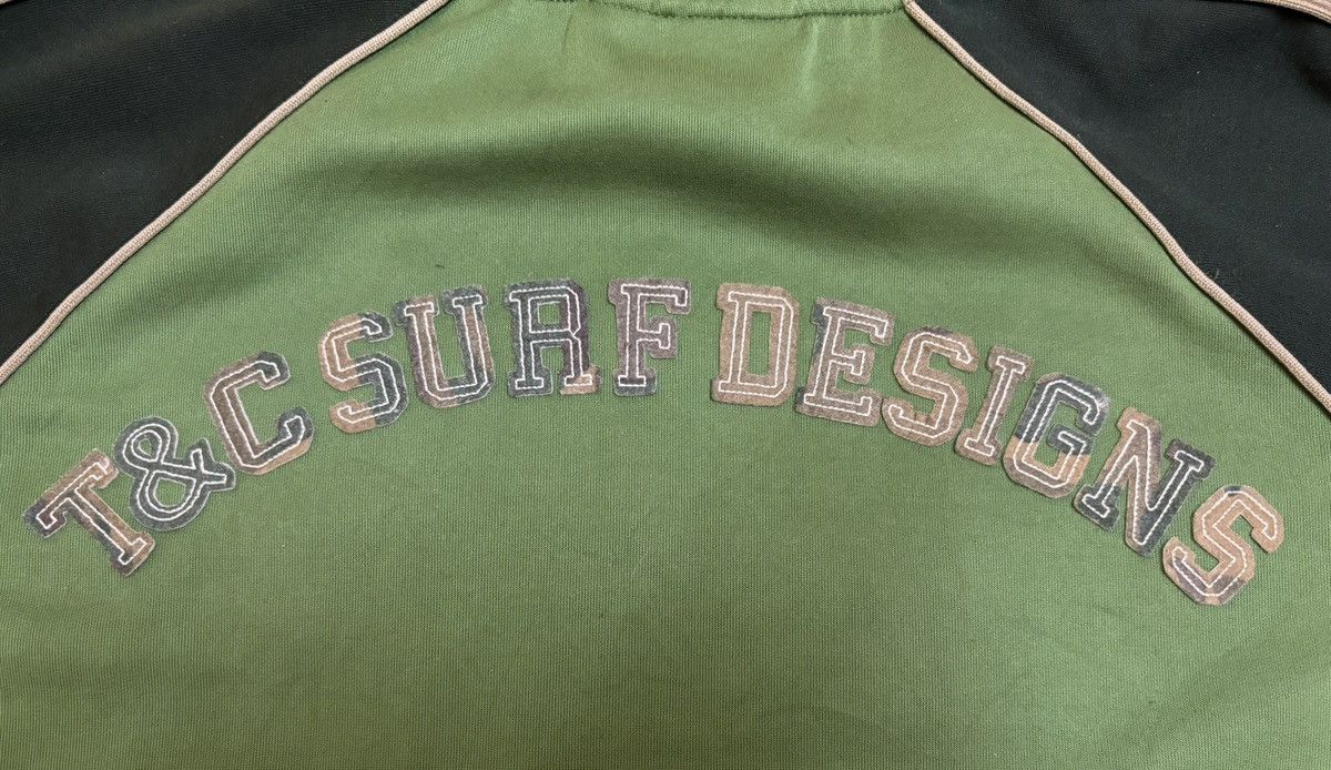 Vintage Vintage Y2k T&C Surf Hawaii Camo Zipper Jacket Size US L / EU 52-54 / 3 - 9 Thumbnail