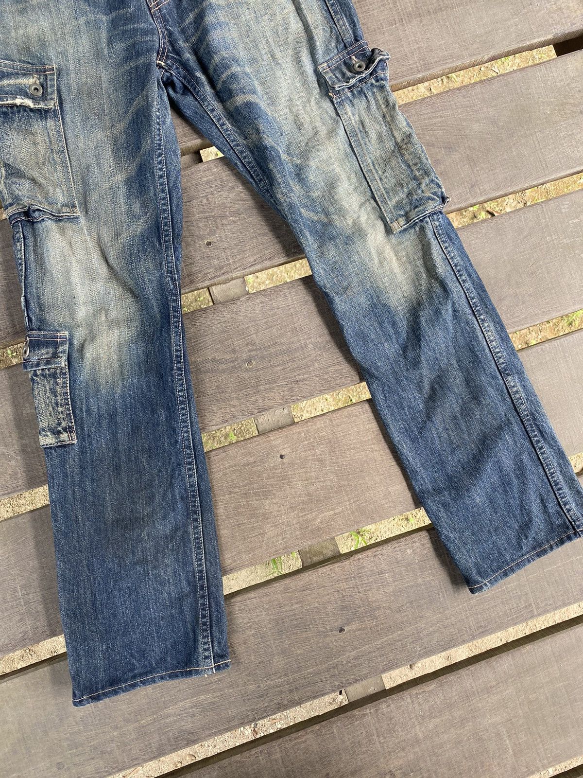Johnbull 🔥 Japanese Brands 🔥 Vintage John Bull Denim (Distressed) Size US 30 / EU 46 - 5 Thumbnail