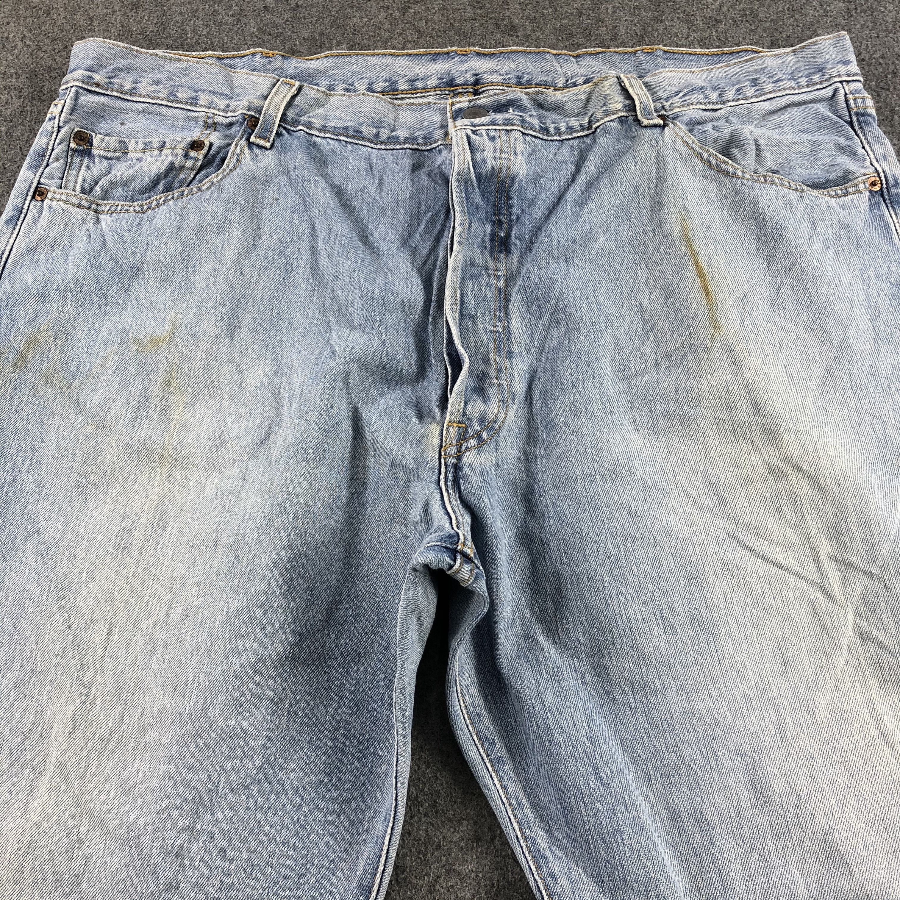 Levi's 90s Vintage Levis 501 Jeans-J2295 Size US 42 / EU 58 - 3 Thumbnail