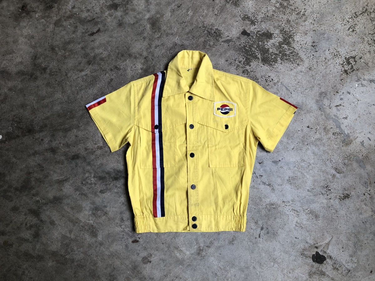 Vintage Vintage 1970 pepsi work jacket by taguchi & co Size US L / EU 52-54 / 3 - 1 Thumbnail