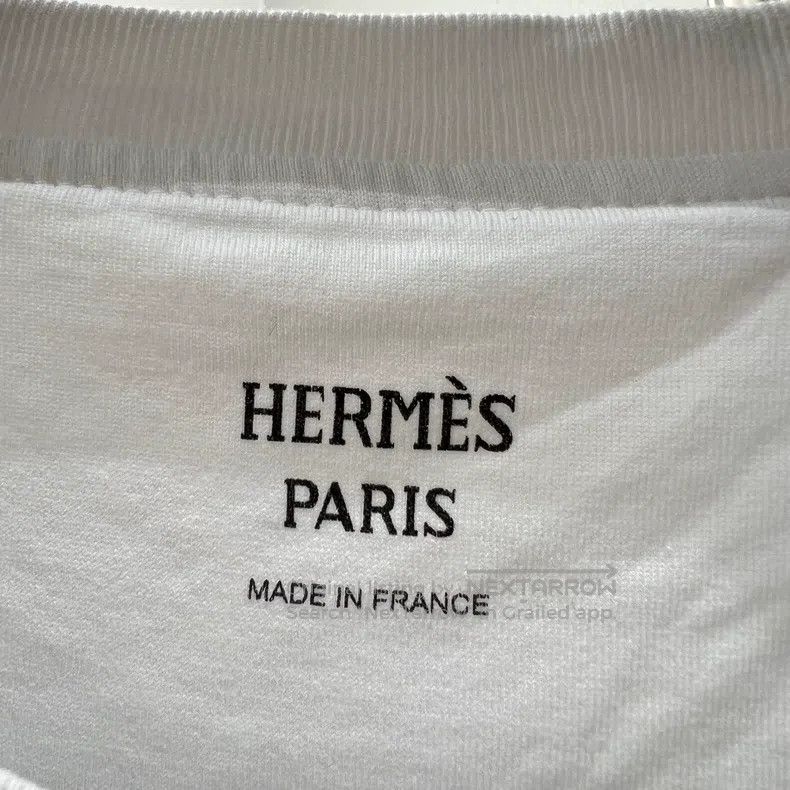 Hermes Hermes 25SS Canoe Round Neck Printed Short Sleeve T-Shirts Size XS / US 0-2 / IT 36-38 - 3 Thumbnail