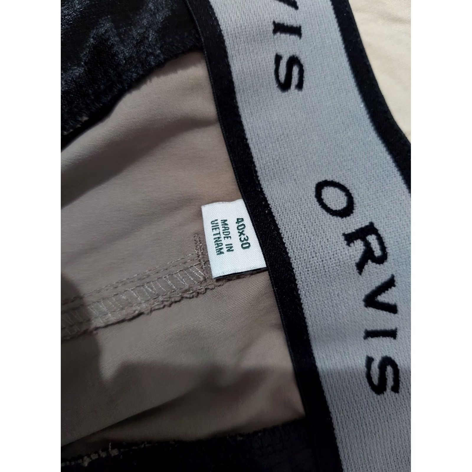 Orvis Orvis Mens Pants 40x30 Chino Khaki Blue 30 Inseam Regular Dress Trouser Slack 42x30 Size US 40 / EU 56 - 7 Thumbnail