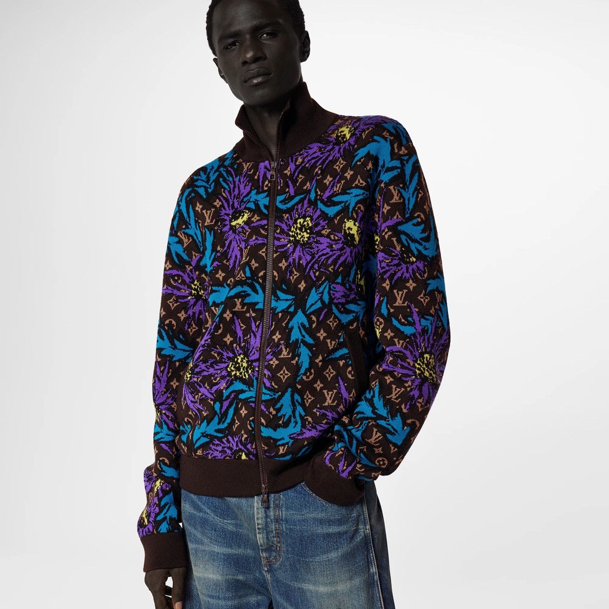 Louis Vuitton Louis Vuitton Thistle Zip Jacket NEW 2900$ Size US M / EU 48-50 / 2 - 2 Thumbnail