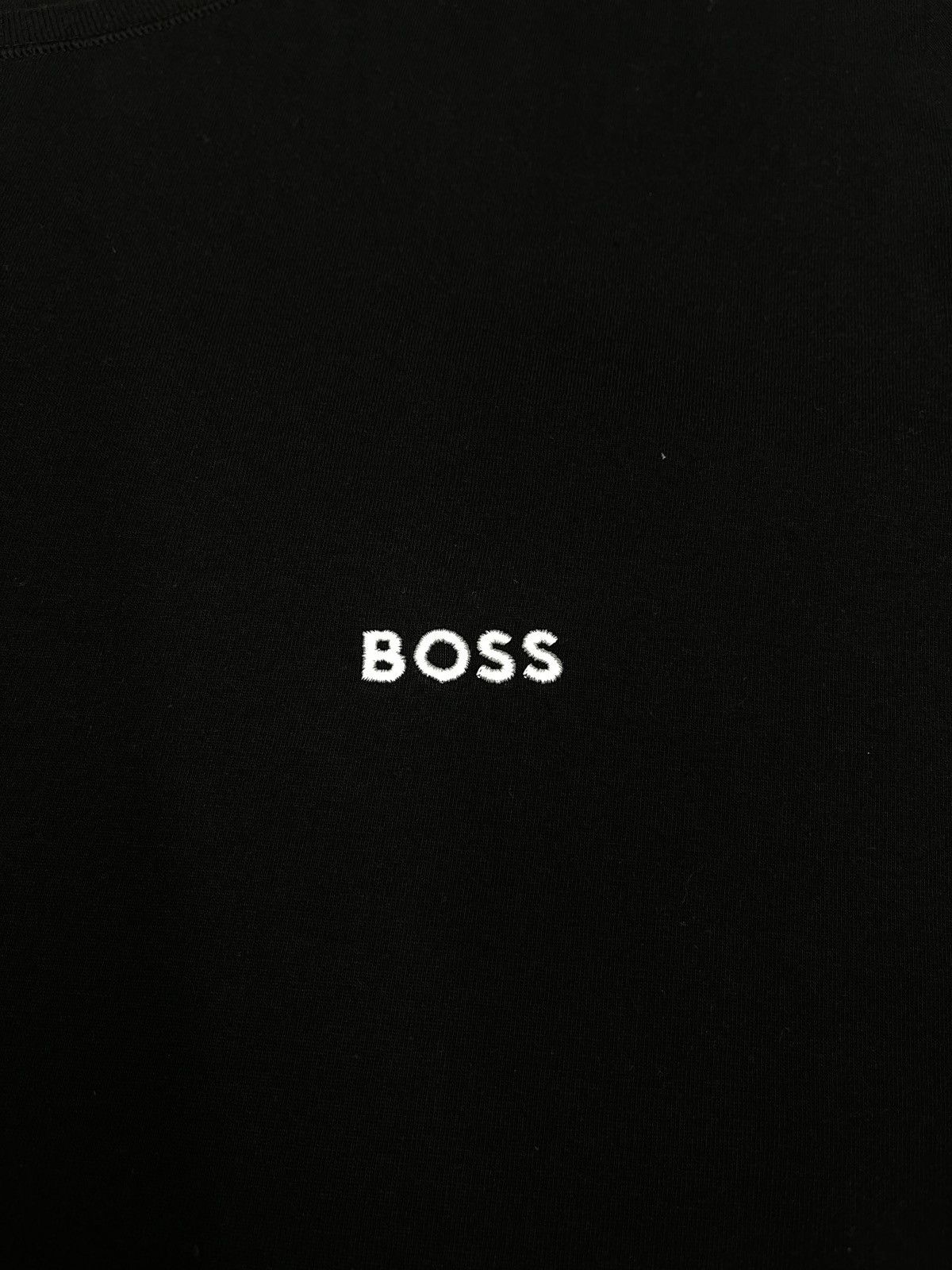 Hugo × Hugo Boss Mens Hugo Boss Basic Black T Shirt Size L/XL Size US XL / EU 56 / 4 - 5 Thumbnail