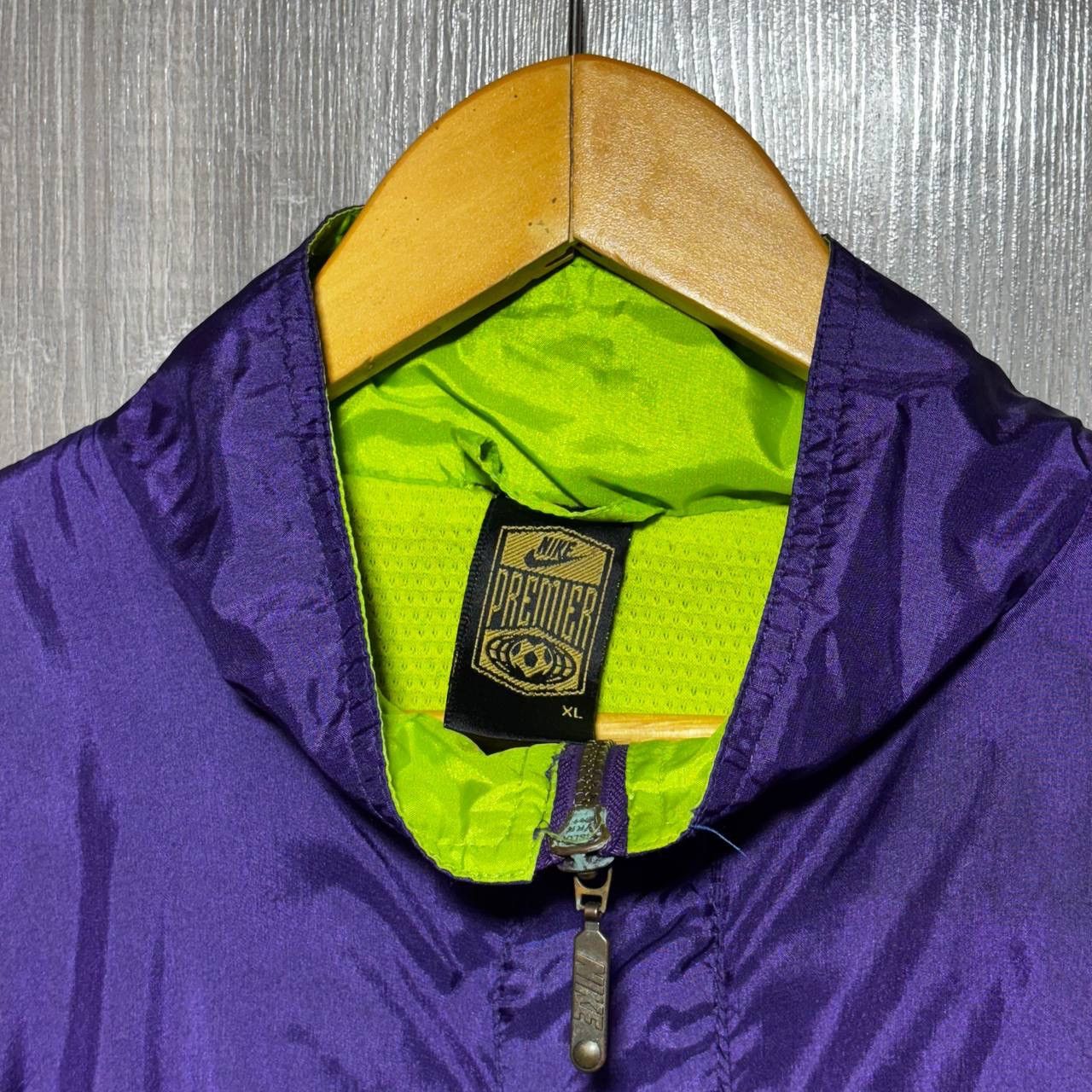Nike Rare! Nike Premier Vintage Track Jacket 80s Size US XL / EU 56 / 4 - 4 Thumbnail