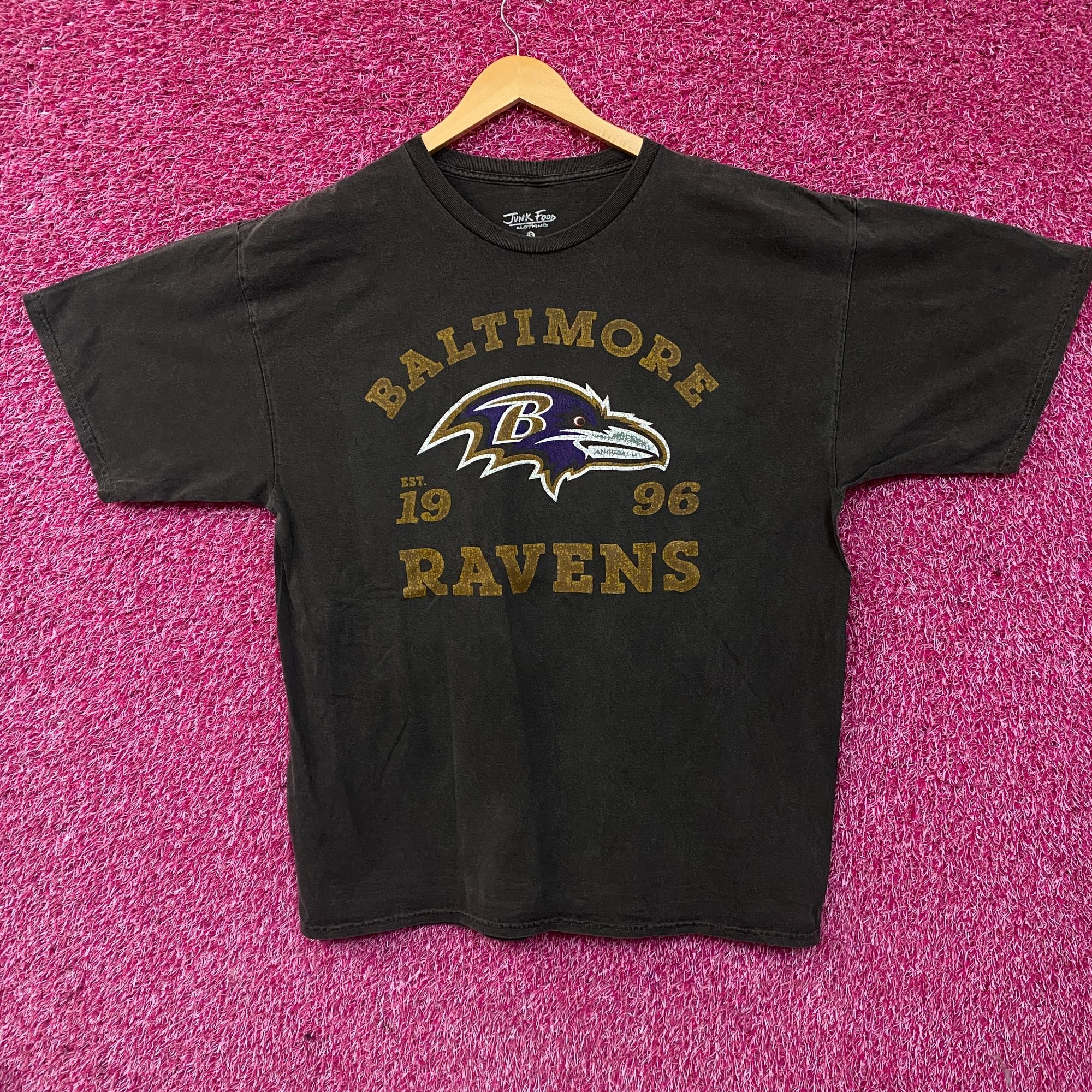 Junk Food Junk Food Baltimore Ravens Establishment Retro Vintage Style Size US S / EU 44-46 / 1 - 1 Thumbnail