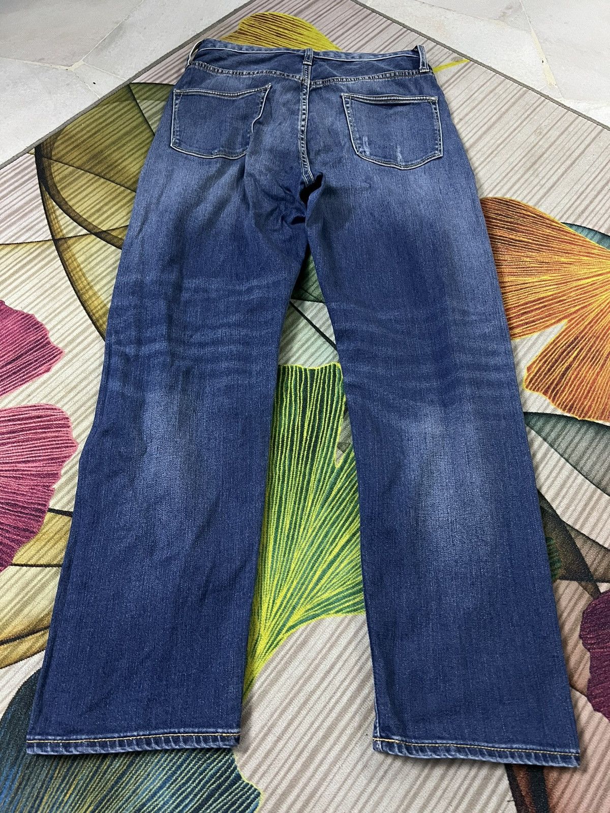 Designer × Issey Miyake × Japanese Brand P.L.S.T Issey Miyake Distressed Jeans Size US 26 / EU 42 - 2 Thumbnail