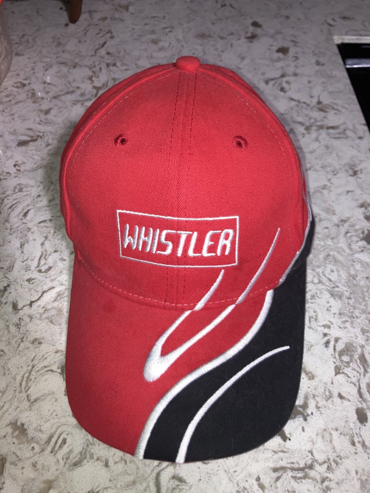 Vintage Whistler hat vintage strap back Size ONE SIZE - 1 Thumbnail