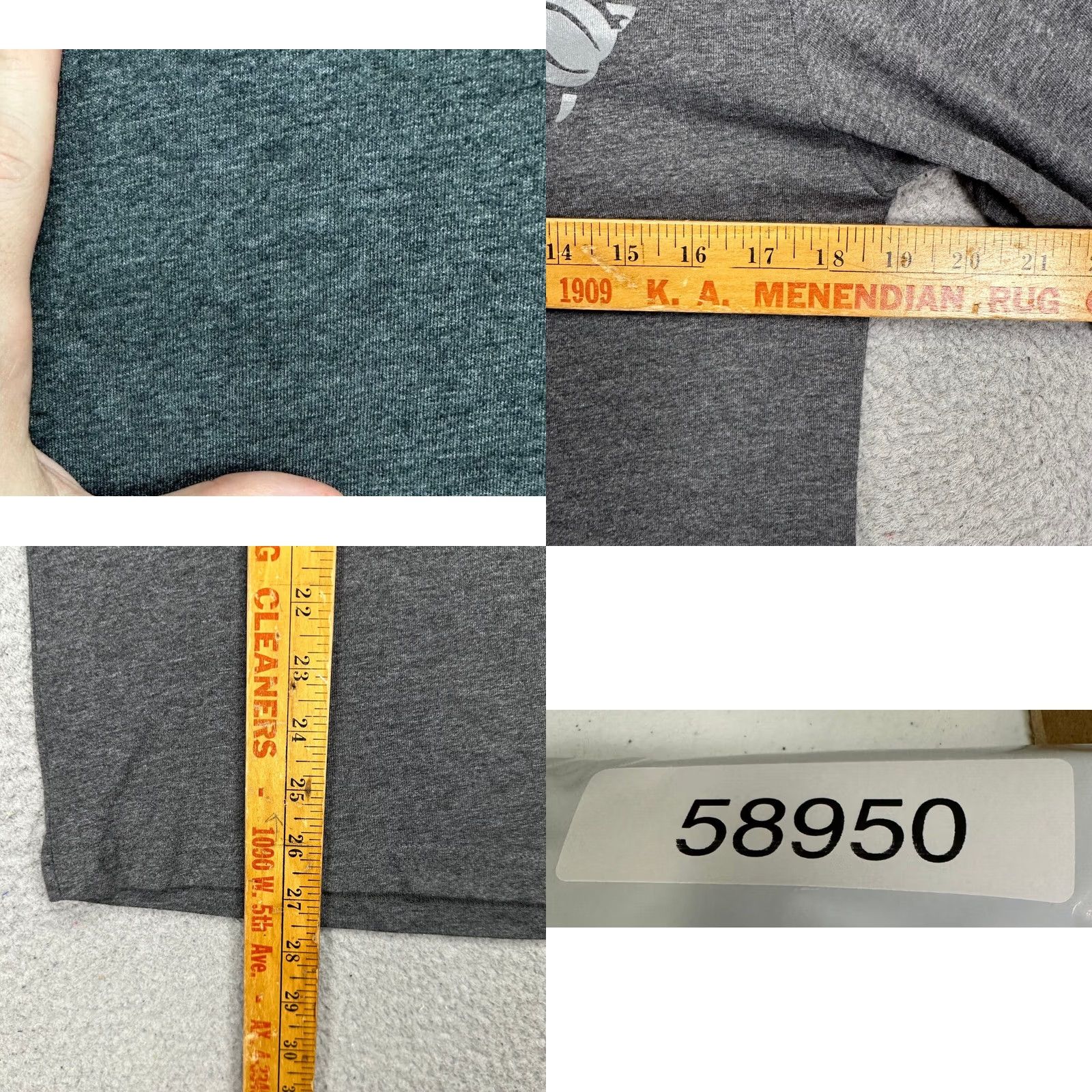 Vintage VINTAGE Game Of Throne Sweatshirt Unisex Small Grey Stark Crew Neck Long Sleeve Shirt Womens Size US S / EU 44-46 / 1 - 8 Thumbnail