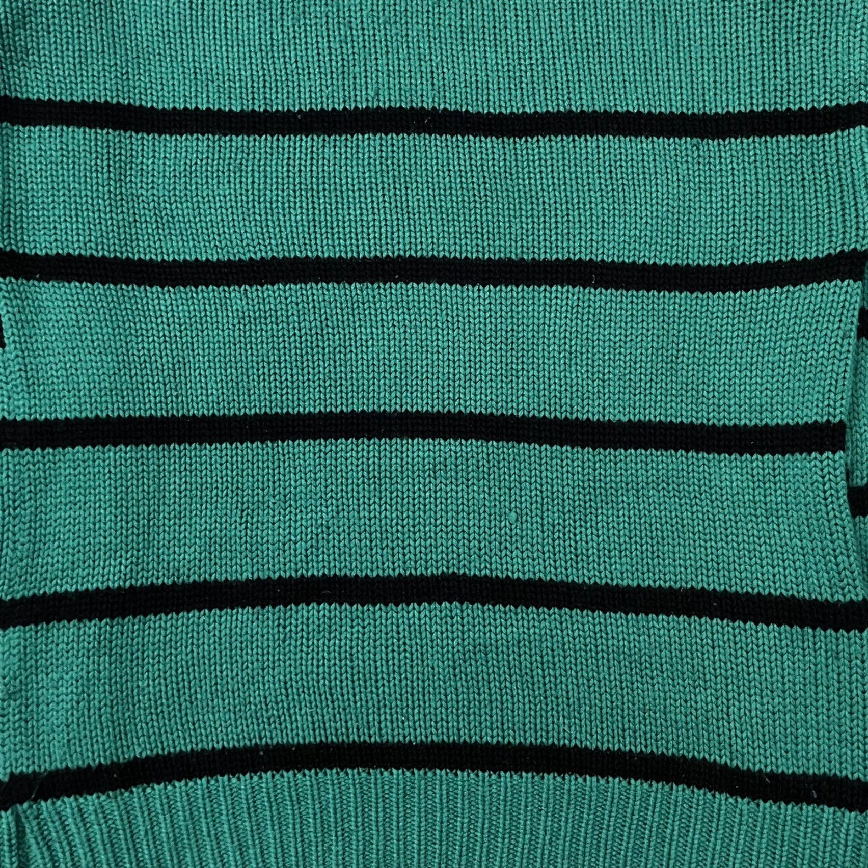 Vintage VINTAGE Pretense Womens Sweater Collared Striped Green Acrylic Size Medium Pullover Knits Winter Fall Women Size M / US 6-8 / IT 42-44 - 7 Thumbnail