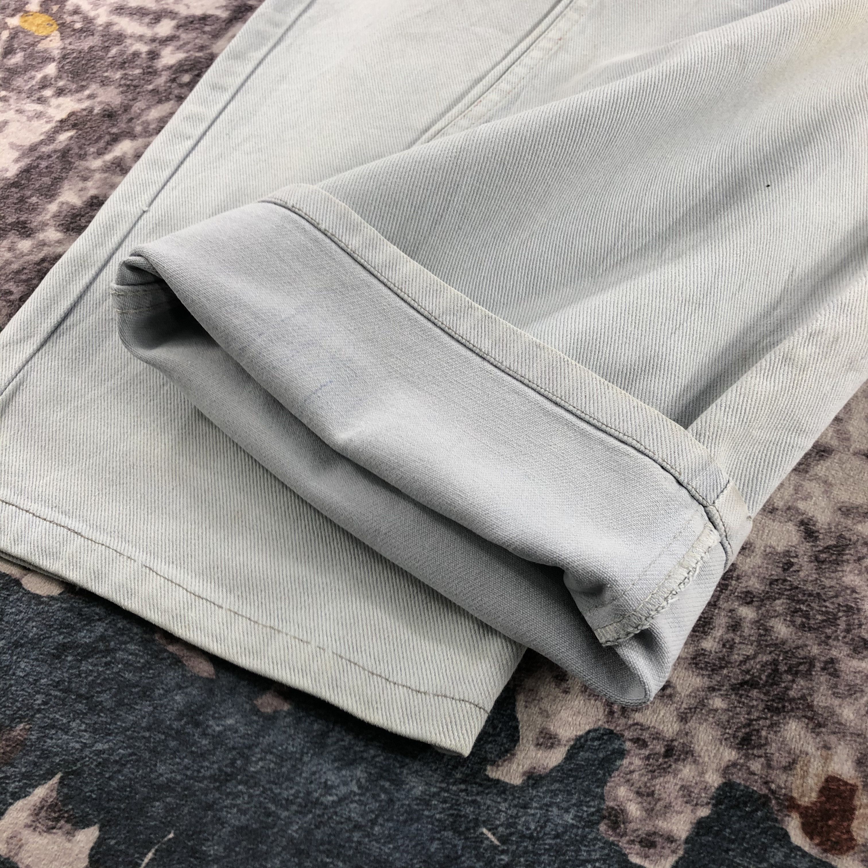 Levi's 90s Vintage Light Wash Levis 501 Jeans-JM2513 Size US 34 / EU 50 - 7 Thumbnail
