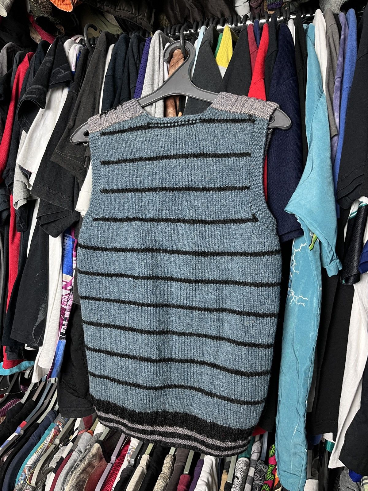 Levi's × Levi's Vintage Clothing 1970s LEVIS VINTAGE KNITTED STRIPED VINTAGE VEST - 1324 Size US M / EU 48-50 / 2 - 2 Thumbnail