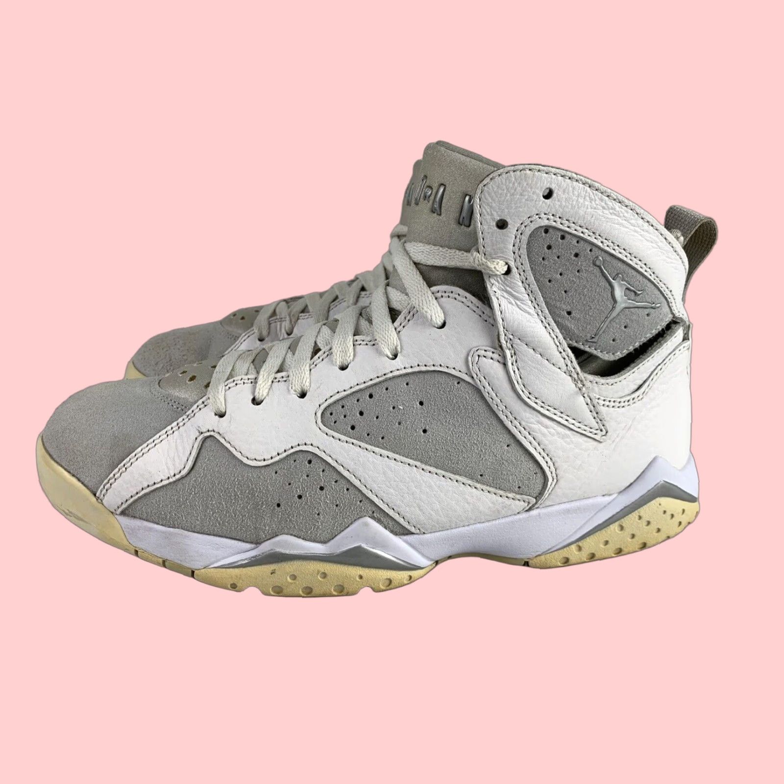 Nike Air Jordan Retro VII Pure Platinum Men's 10 Multicolor