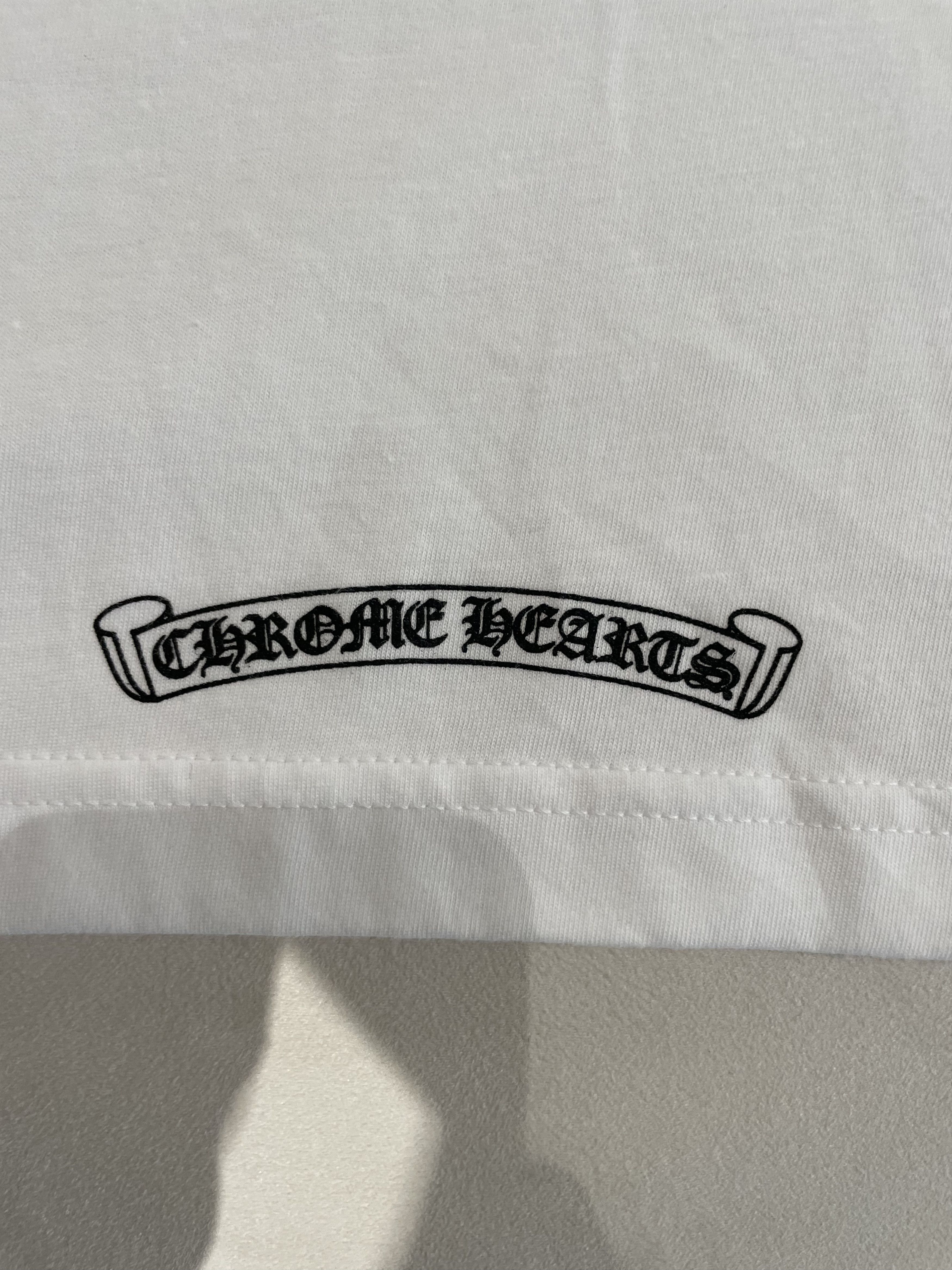 Chrome Hearts Chrome Hearts Tokyo Exclusive Scroll Label Short Sleeve Tee Size US L / EU 52-54 / 3 - 8 Thumbnail
