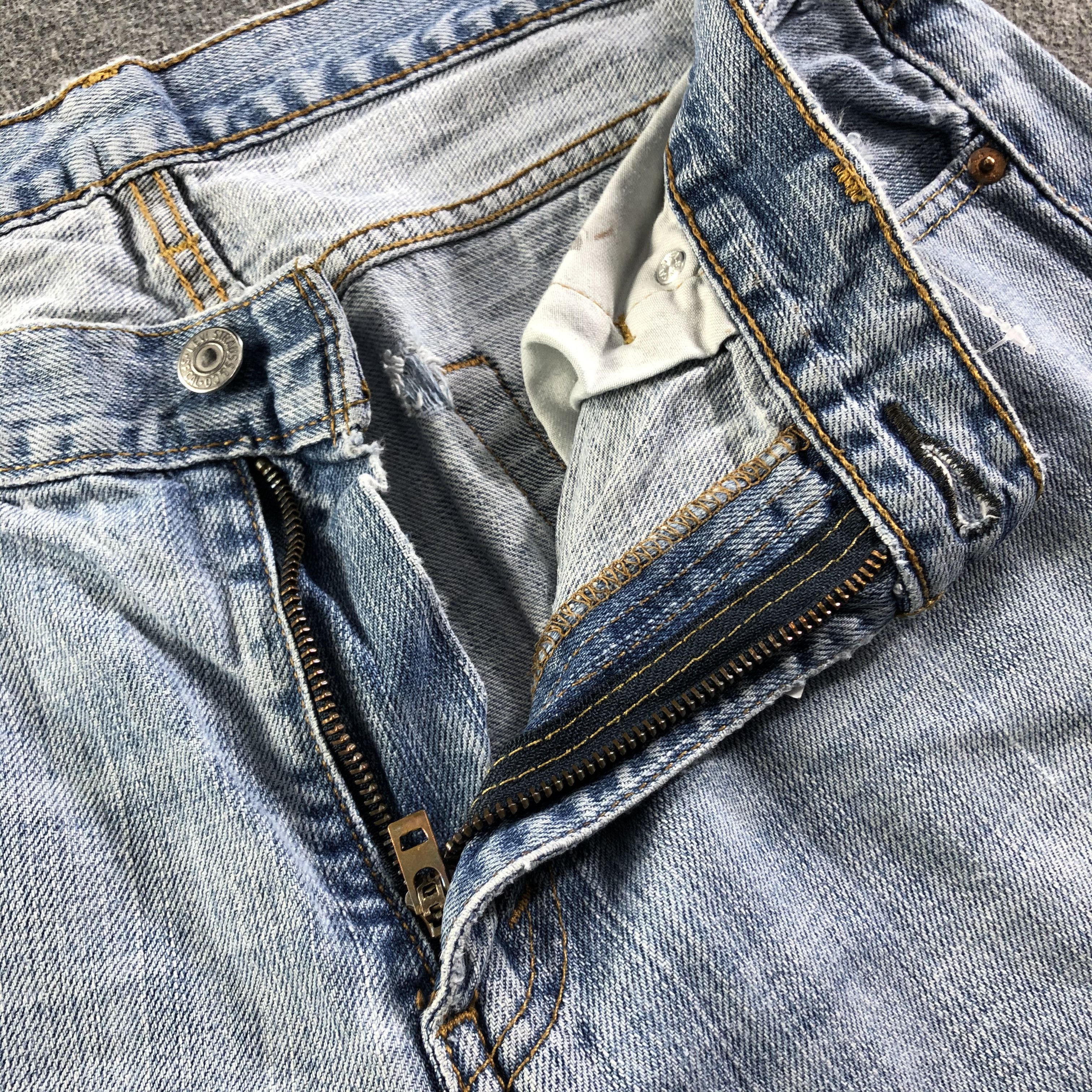 Levi's Vintage Light Wash Levis 527 Jeans-J3469 Size 34" / US 12 / IT 48 - 10 Thumbnail