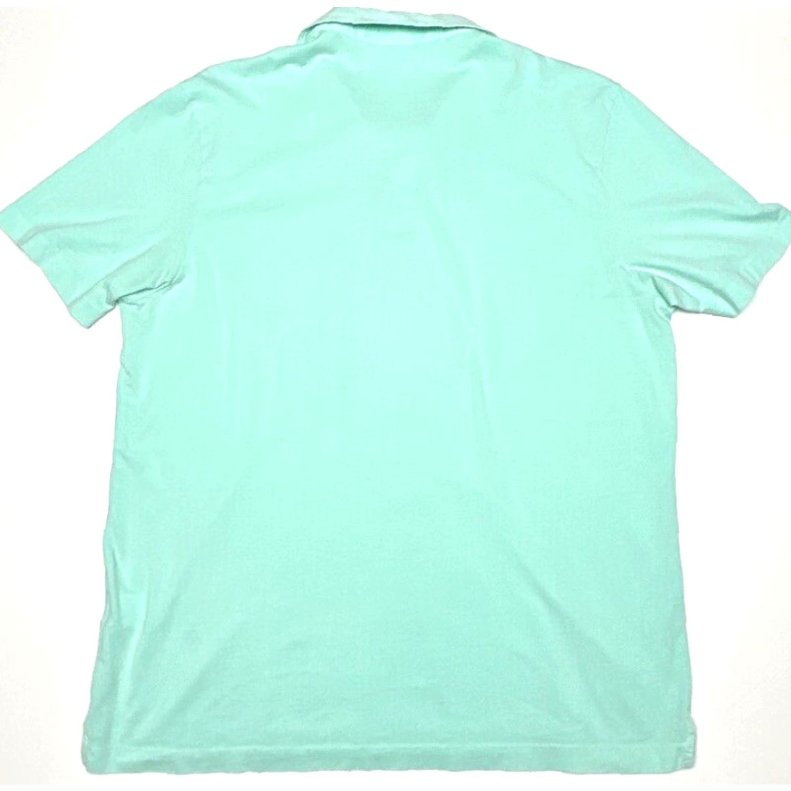 Vineyard Vines Vineyard Vines Polo Shirt Mens Large Teal Classic Fit Pocket Pima Cotton Short Sleeve Preppy Size US L / EU 52-54 / 3 - 3 Thumbnail