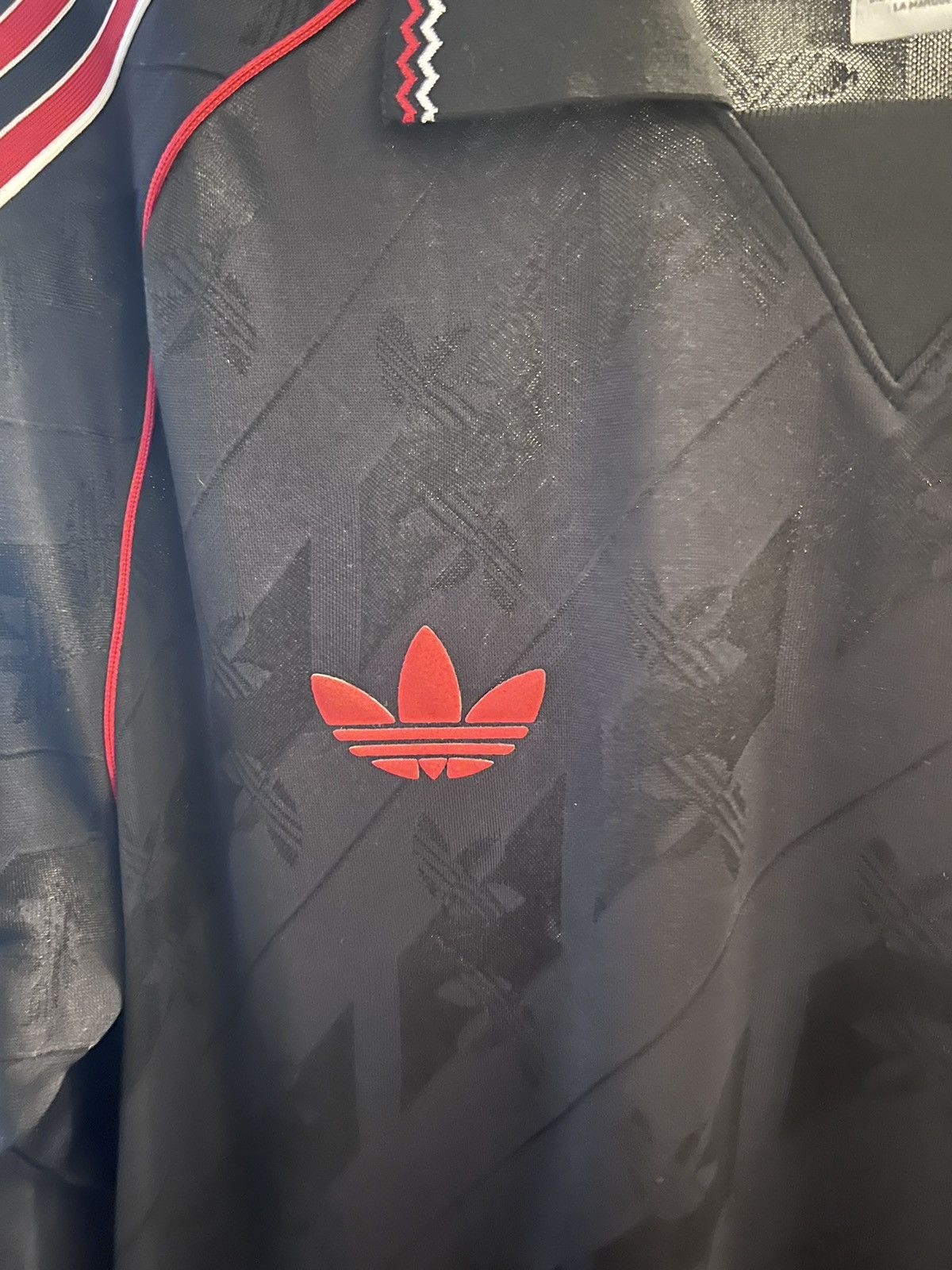 Adidas Manchester United adidas Lifestyler Long Sleeve Jersey Size US L / EU 52-54 / 3 - 5 Thumbnail