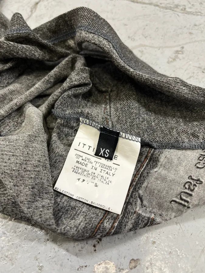 Designer × Just Cavalli × Vintage 2000s Cavalli Denim Trompe L’Oeil T-Shirt Size XXS / US 00 / IT 34 - 5 Thumbnail