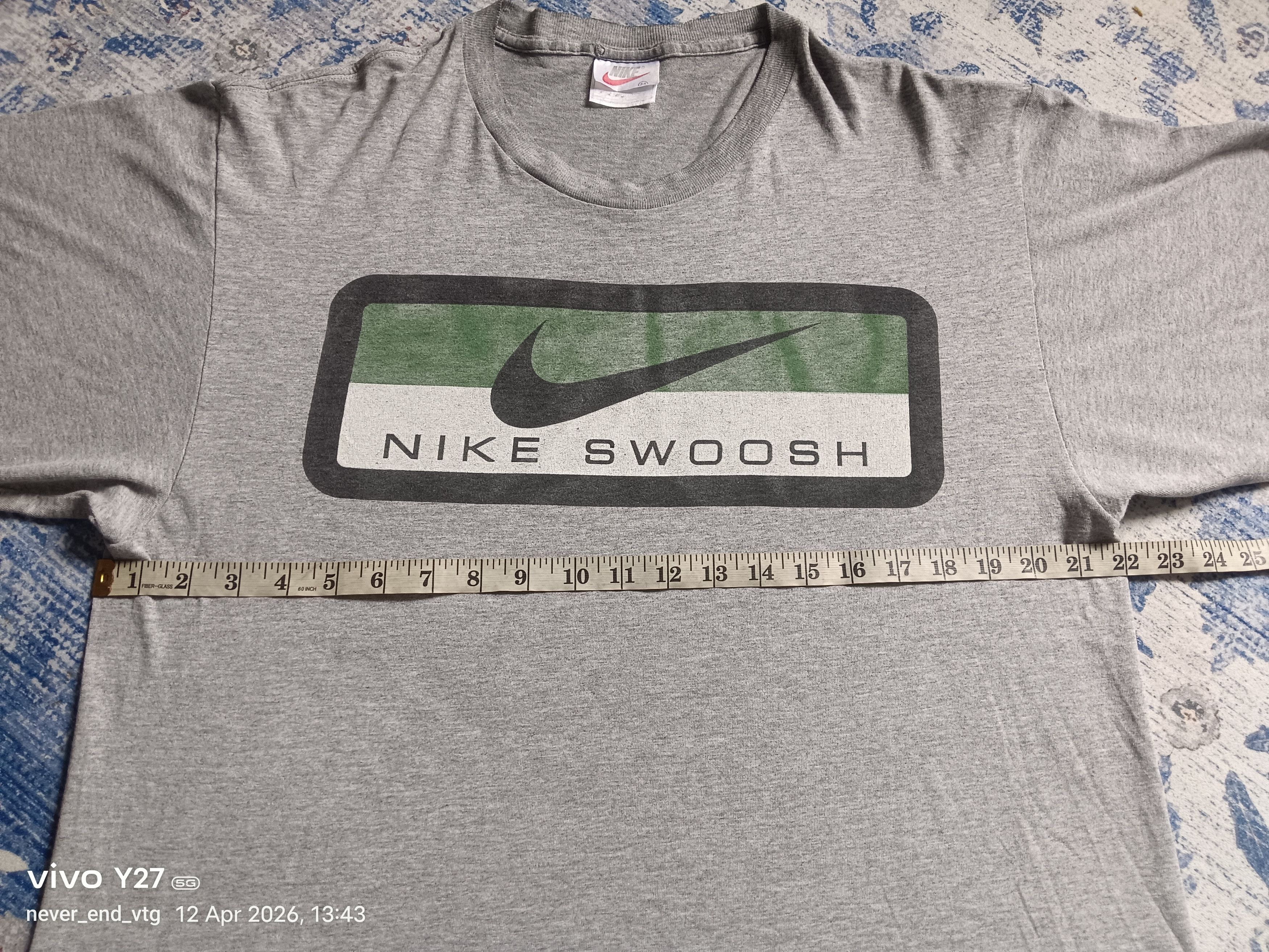 Nike VINTAGE NIKE SWOOSH BIG LOGO Size US M / EU 48-50 / 2 - 5 Thumbnail