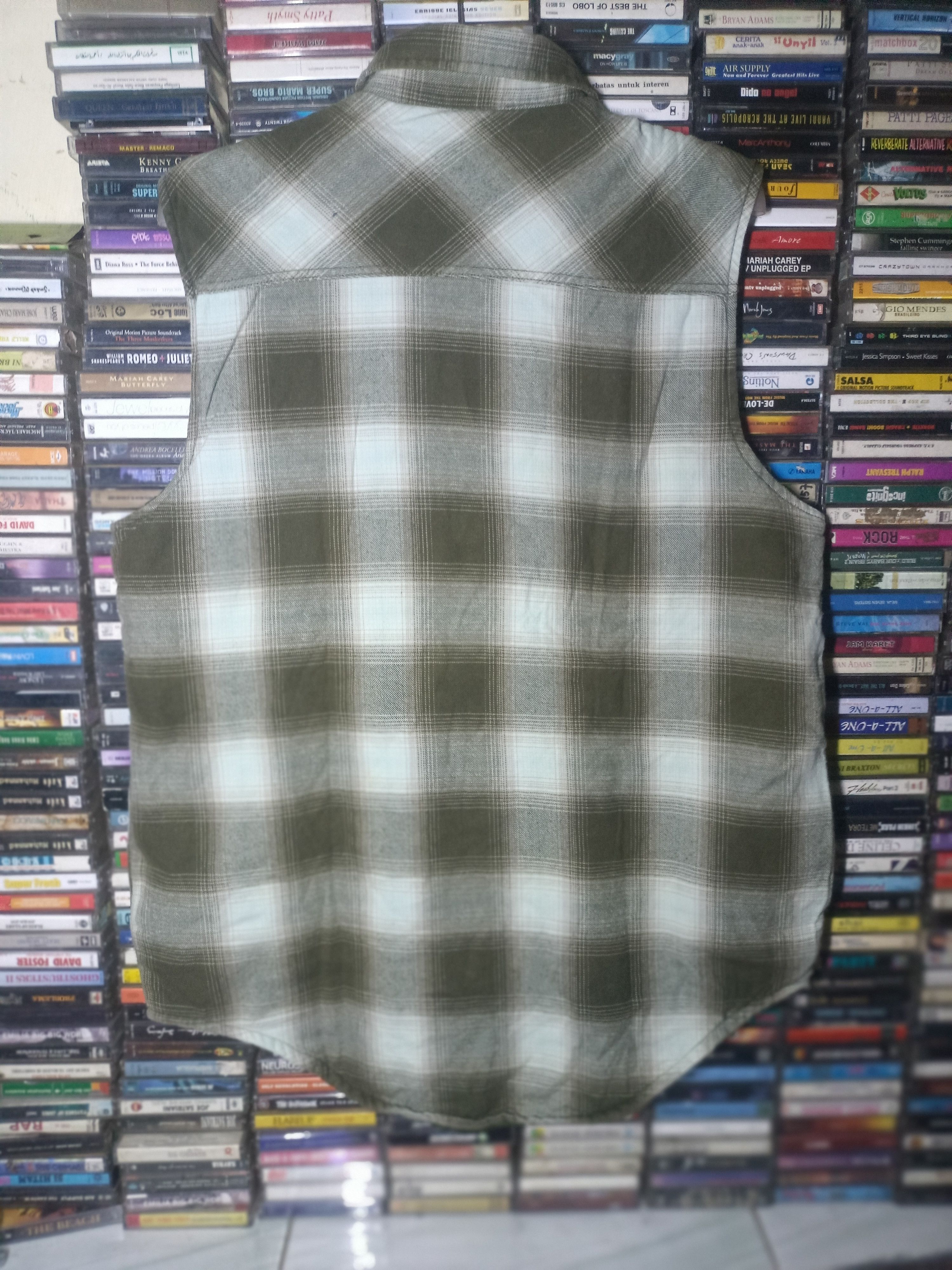Abercrombie & Fitch Y2K Abercrombie Quilted Flannel Vest Size US M / EU 48-50 / 2 - 4 Thumbnail