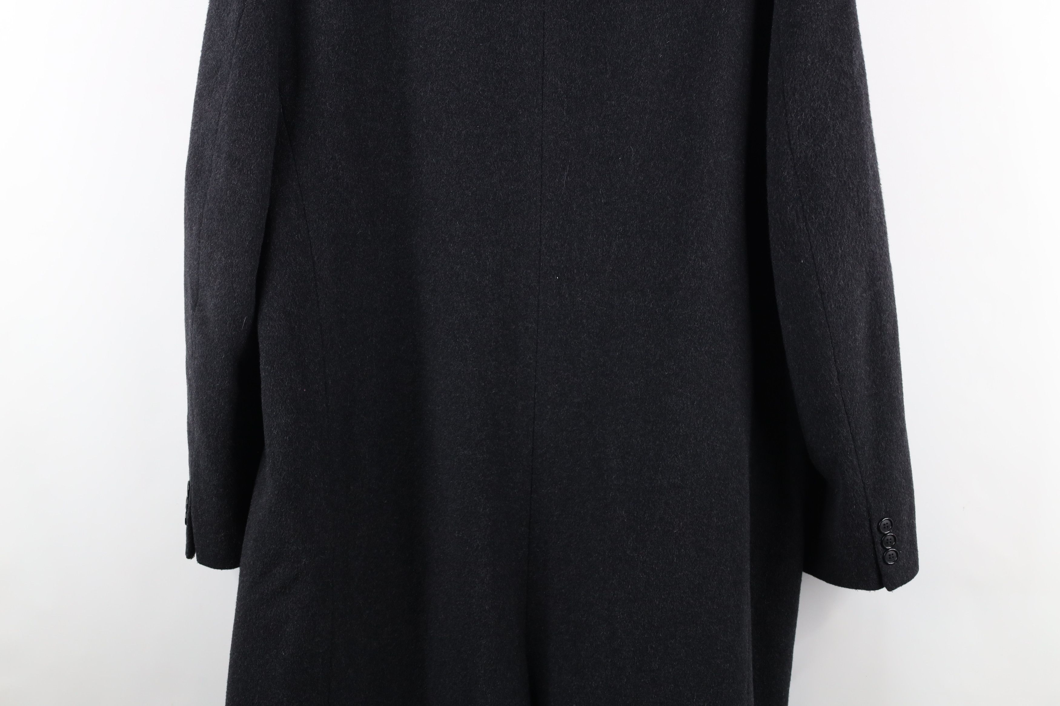 Ralph Lauren × Vintage Vintage 90s Ralph Lauren Overcoat Jacket Charcoal Gray Size US XXL / EU 58 / 5 - 16 Thumbnail