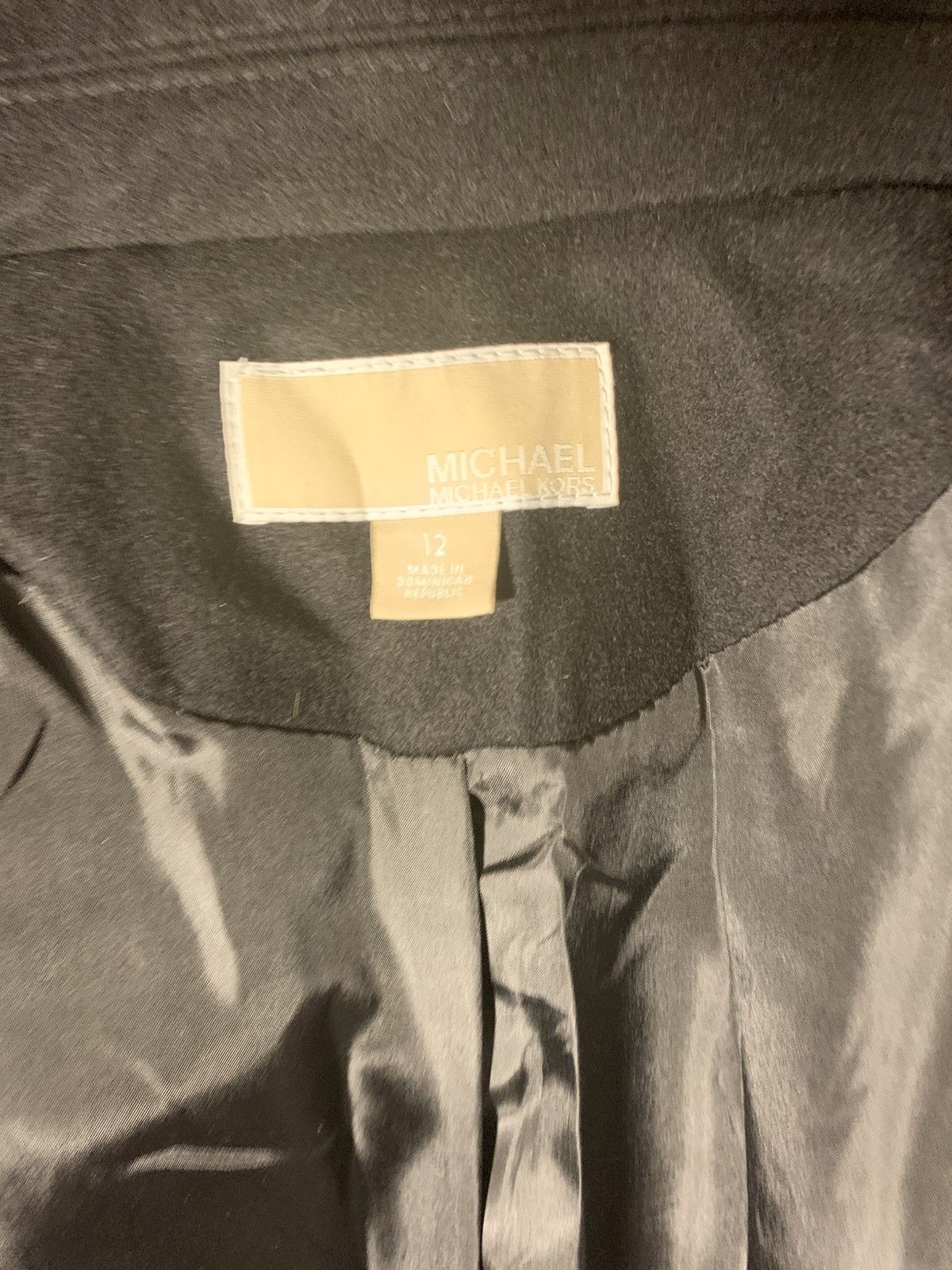 Michael Kors Hooded Trench Coat (item#d100) Size XL / US 12-14 / IT 48-50 - 11 Thumbnail