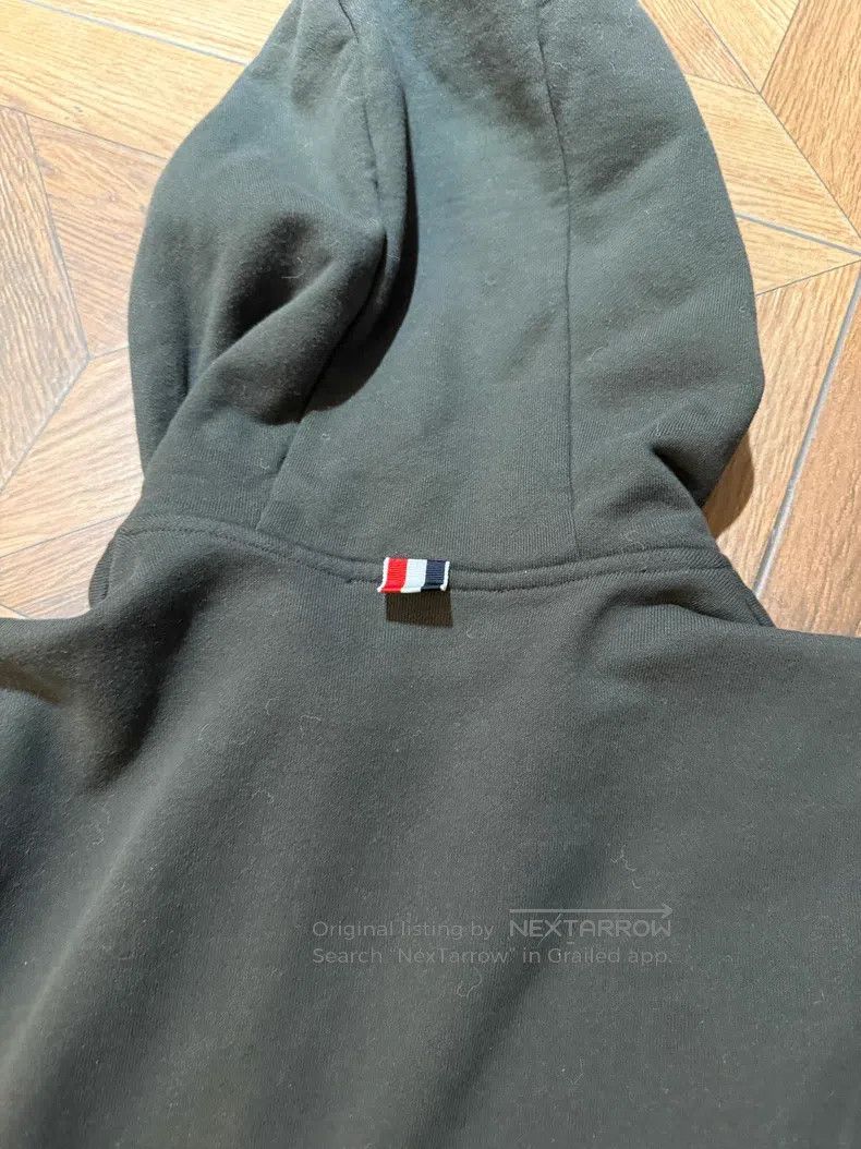 Thom Browne Thom Browne Dark Military Green Sweatshirt Size US L / EU 52-54 / 3 - 7 Thumbnail