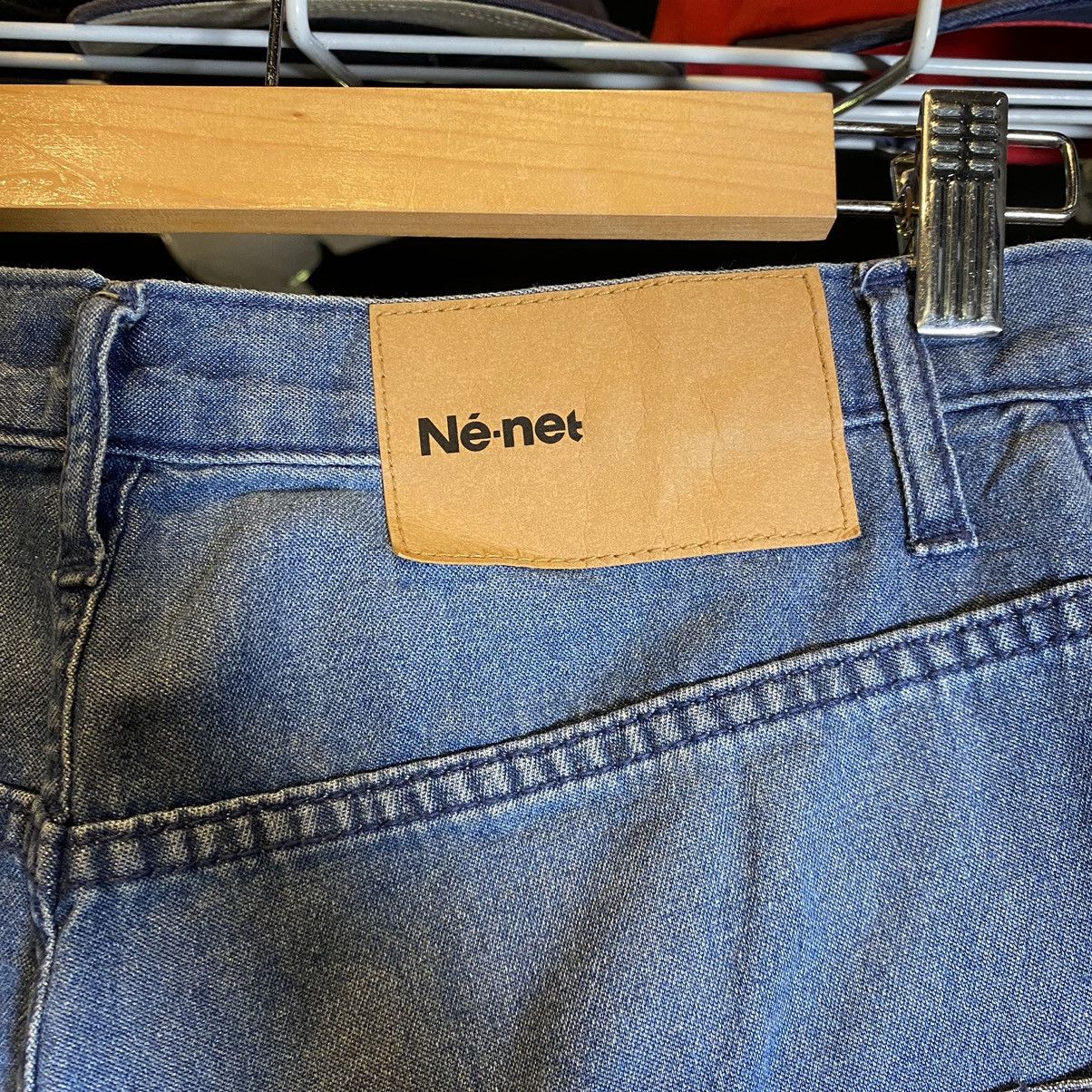 Issey Miyake Issey Miyake Ne-net Baggy Drop Crotch Denim Pants 28 Size US 28 / EU 44 - 8 Thumbnail