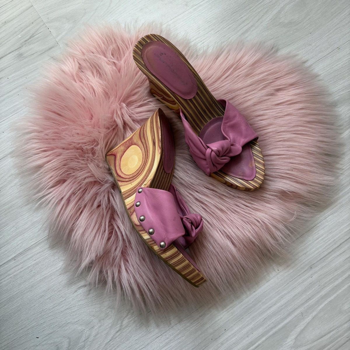 Vintage y2k Fornarina mules Size US 6 / IT 36 - 3 Thumbnail