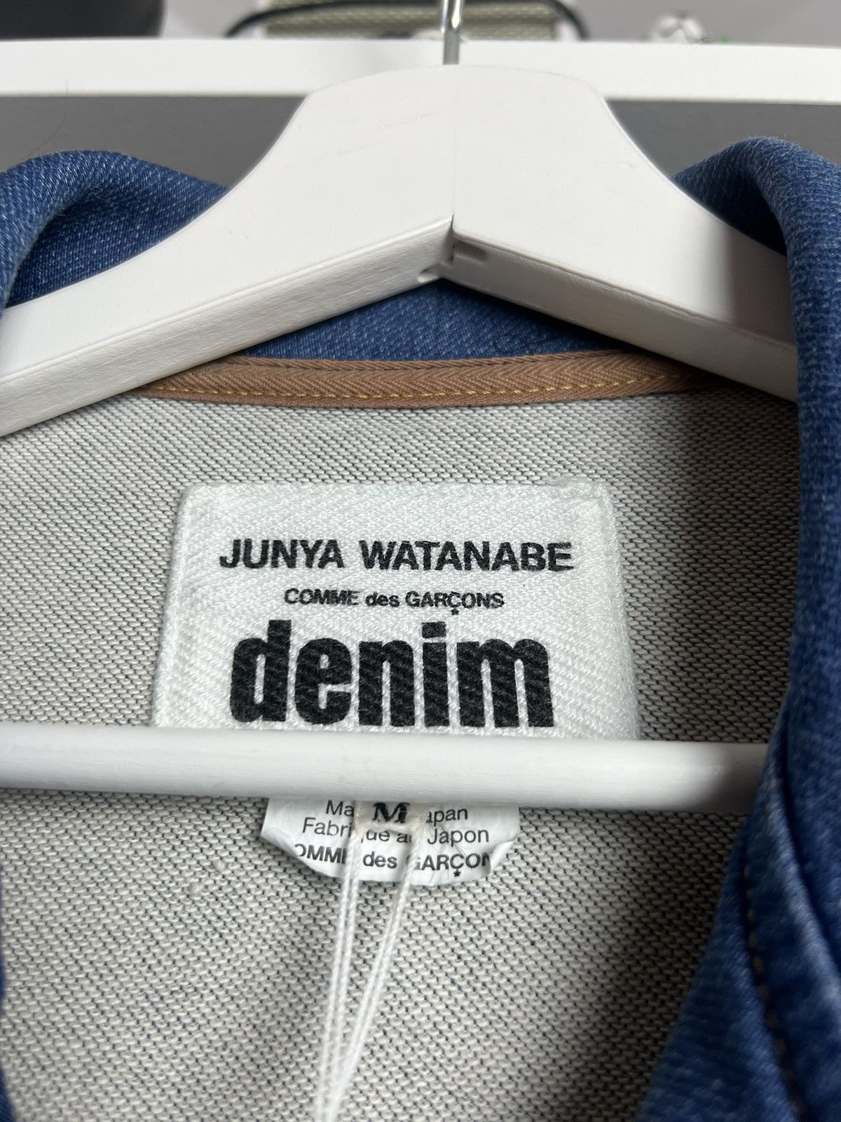 Japanese Brand × Junya Watanabe Junya Watanabe DENIM cropped boxy ramones jacket M archive Size US M / EU 48-50 / 2 - 7 Thumbnail