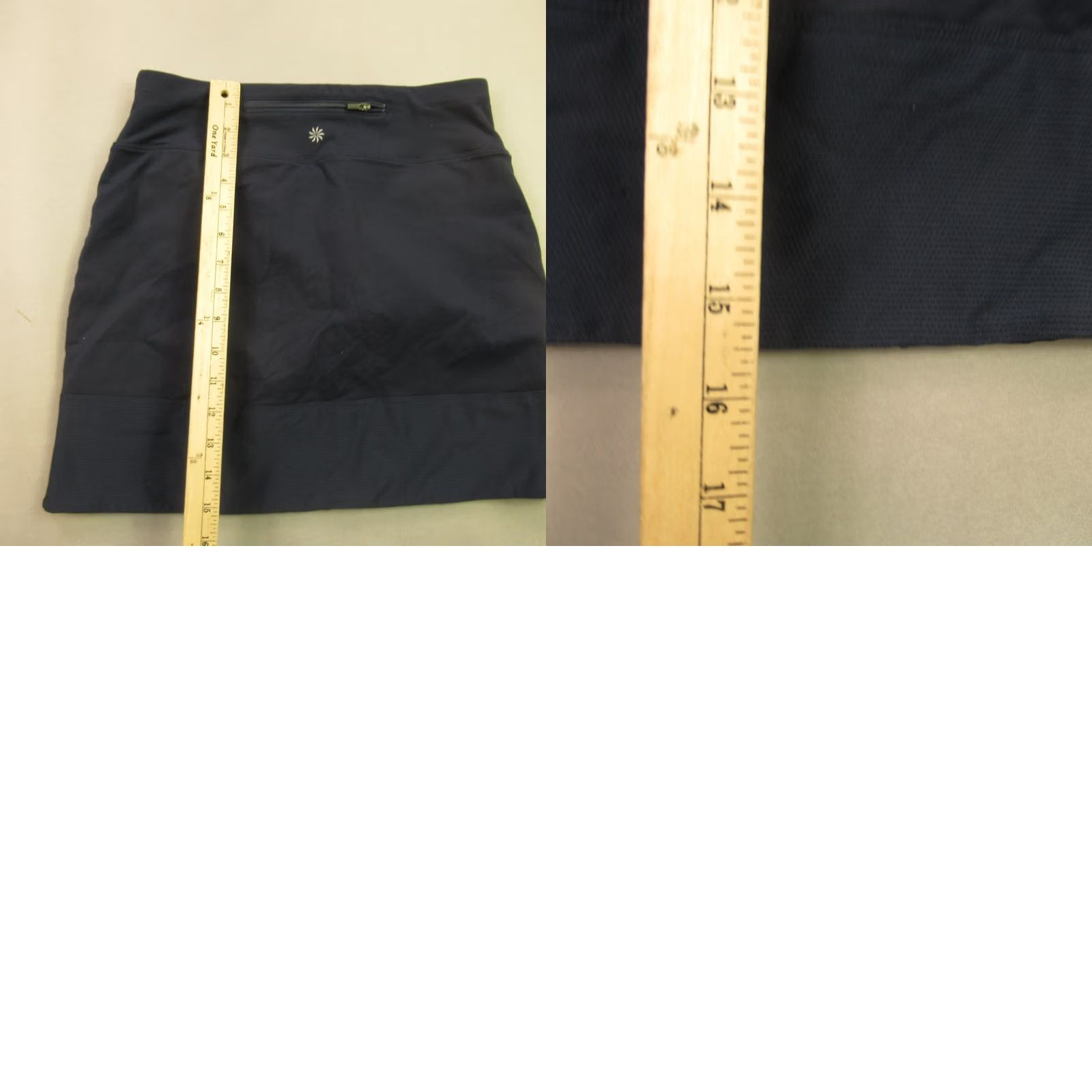Athleta Athleta Skirt Womens XS Lightweight Outdoor Pockets Blue Midi Skirt Flare Size 26" / US 2 / IT 38 - 8 Thumbnail
