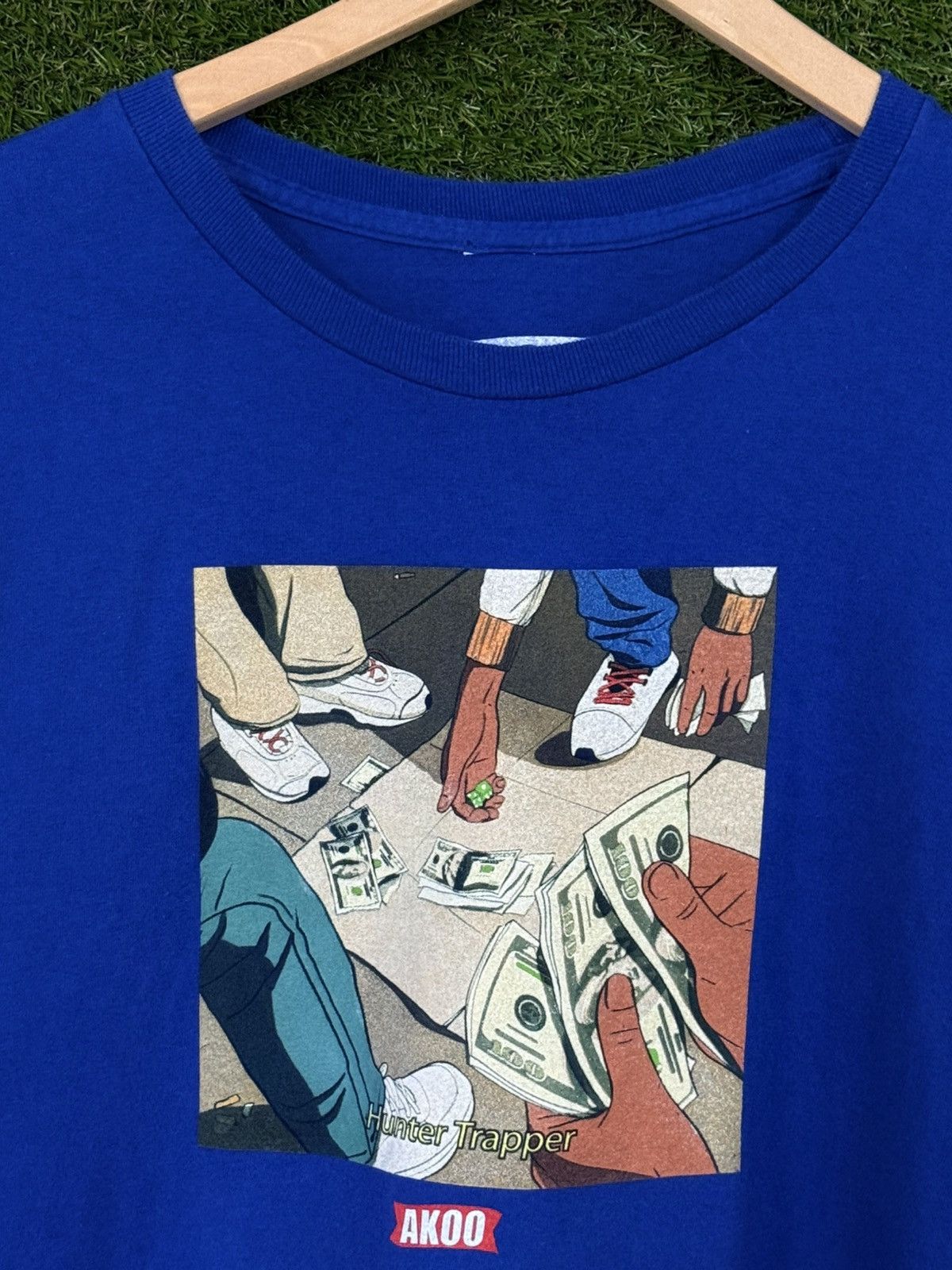 AKOO AKOO Anime Manga Money Photo Dice Sneakers Logo T Shirt XL Size US XL / EU 56 / 4 - 2 Thumbnail