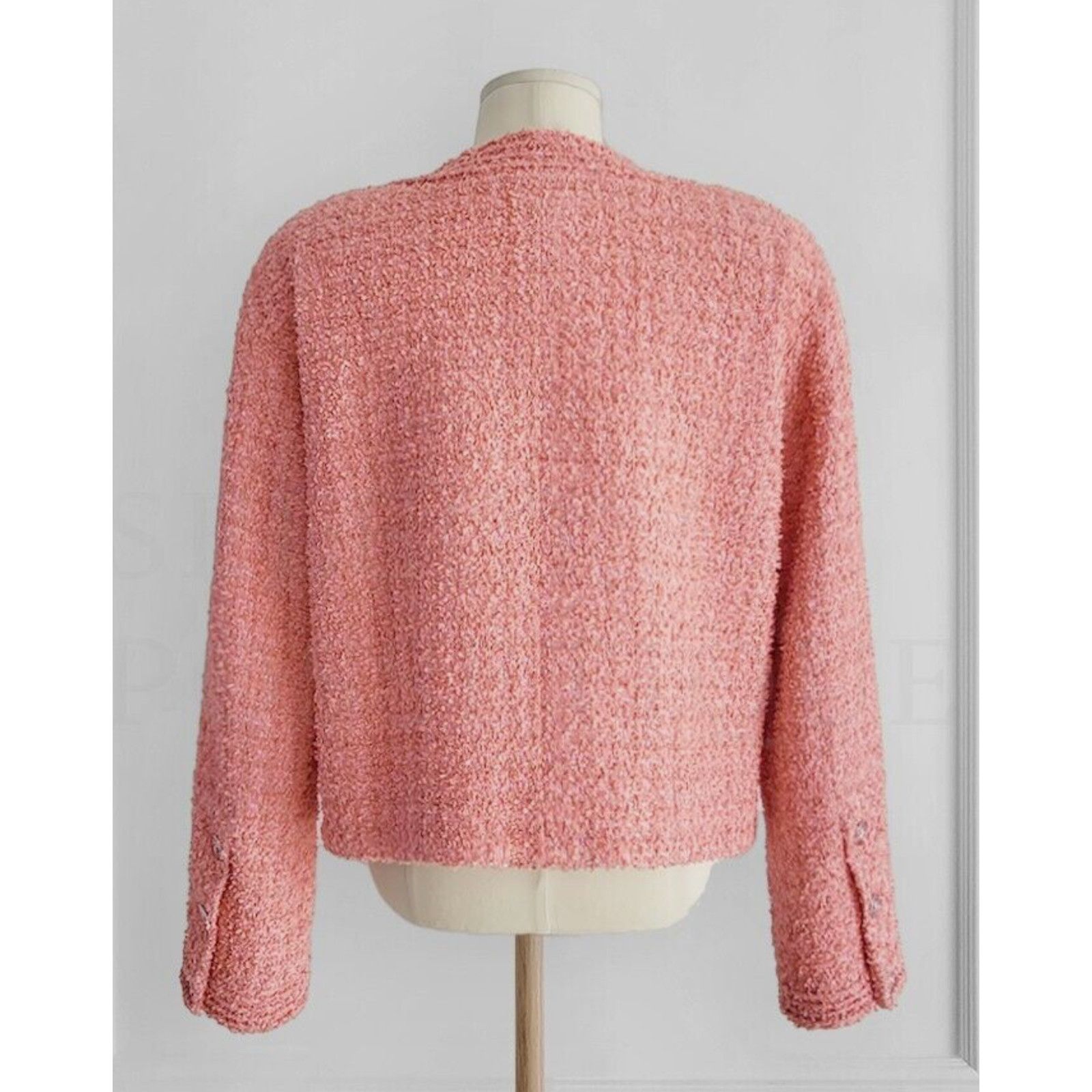 Chanel Chanel Button Runway Long Sleeve Tweed Jacket 42 Size M / US 6-8 / IT 42-44 - 20 Thumbnail
