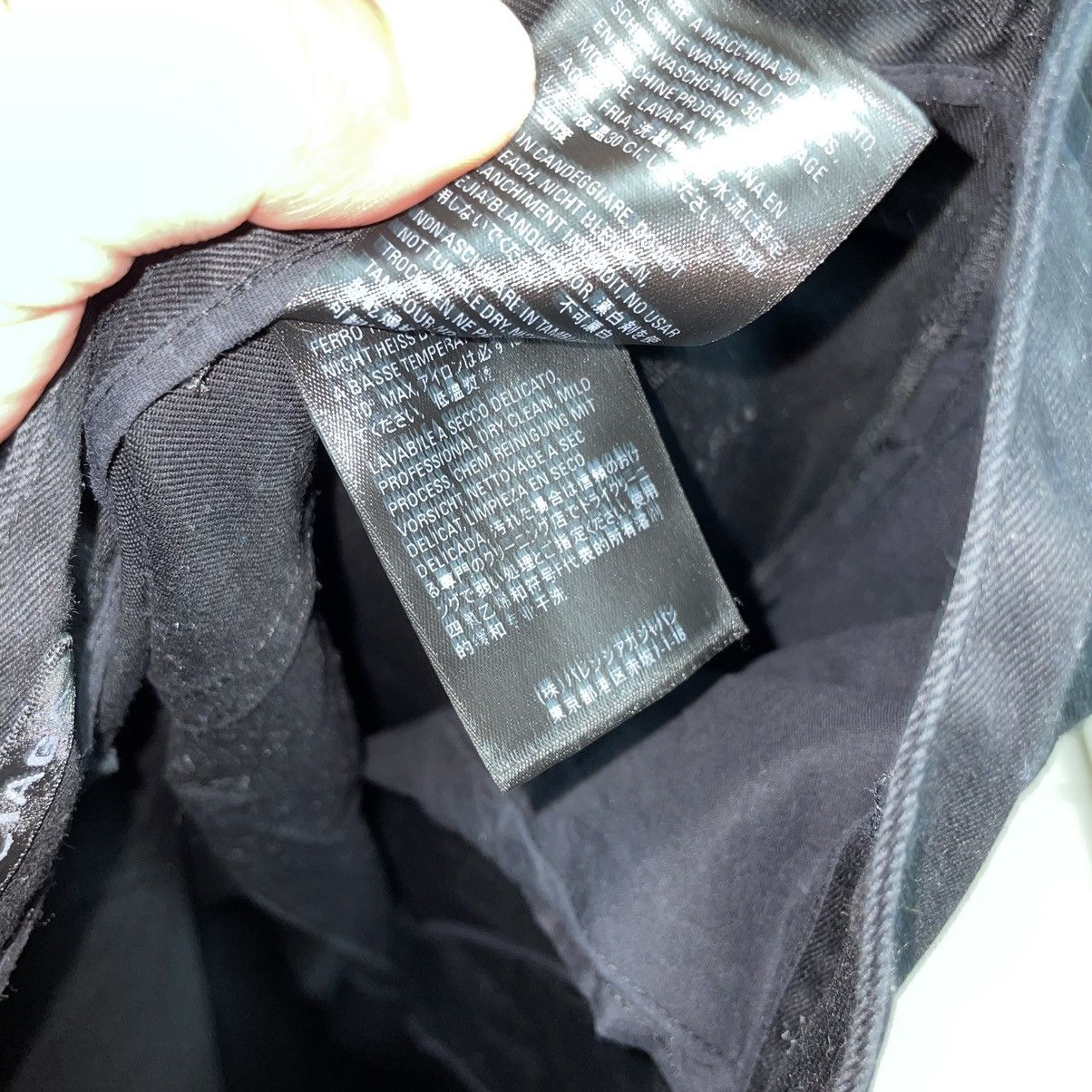 Balenciaga Balenciaga Boot Cut Black Pant / Chinos Size US 33 - 9 Thumbnail