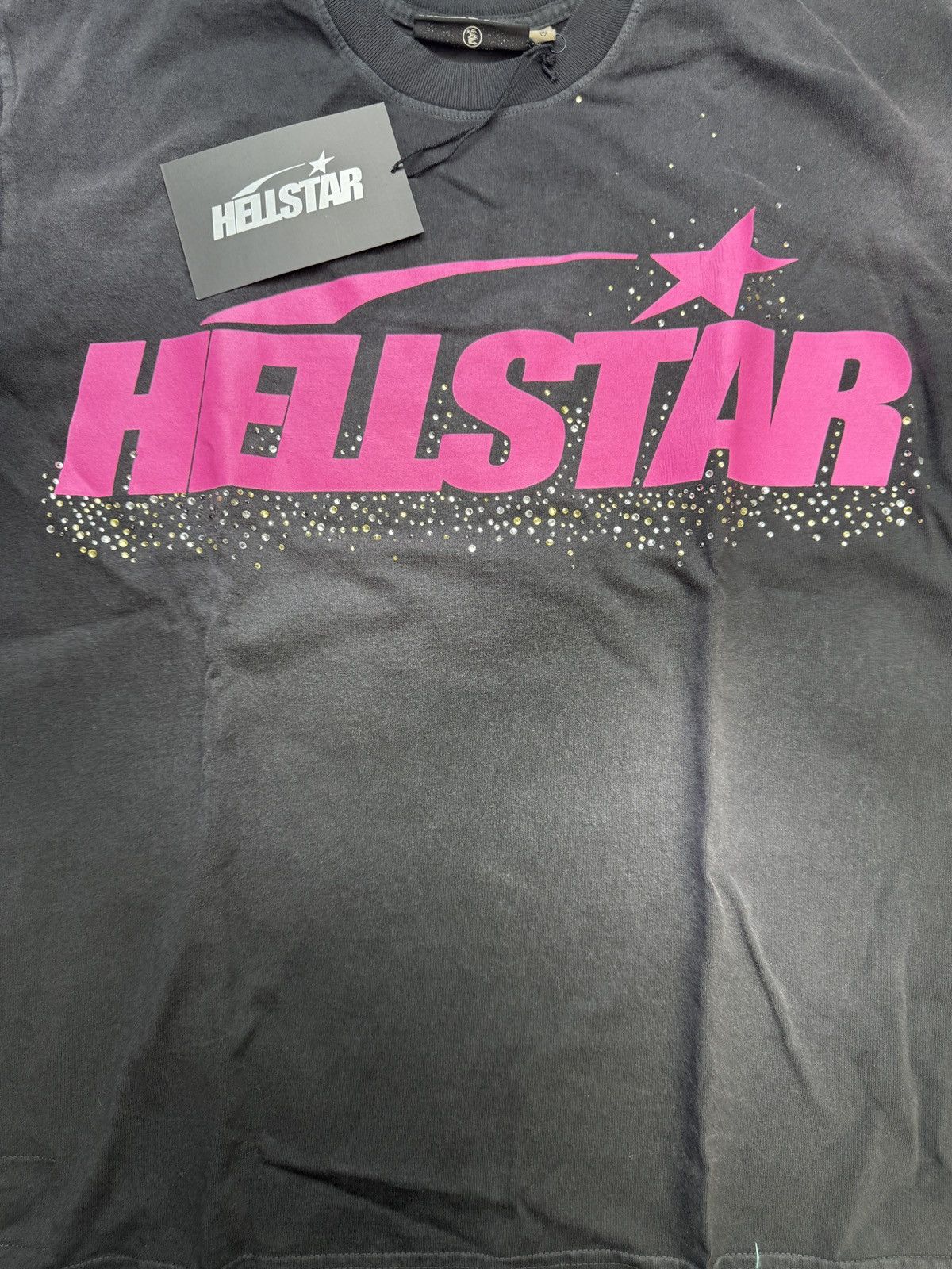 HELLSTAR Hellstar Classic Rhinestone T-shirt Size US M / EU 48-50 / 2 - 2 Thumbnail