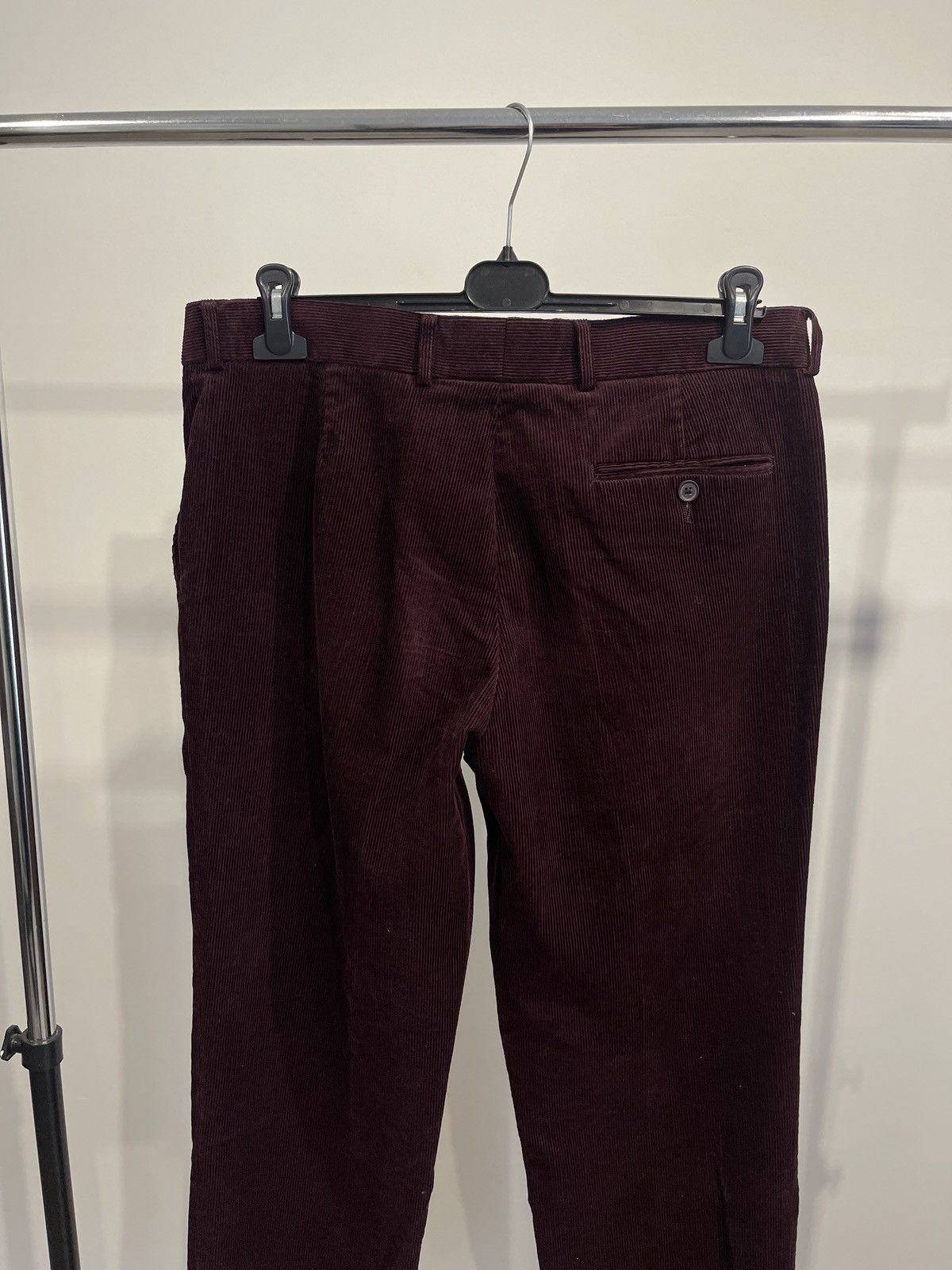 Vintage James pringle corduroy pants vintage burgundy men’s 36W Size US 36 / EU 52 - 5 Thumbnail