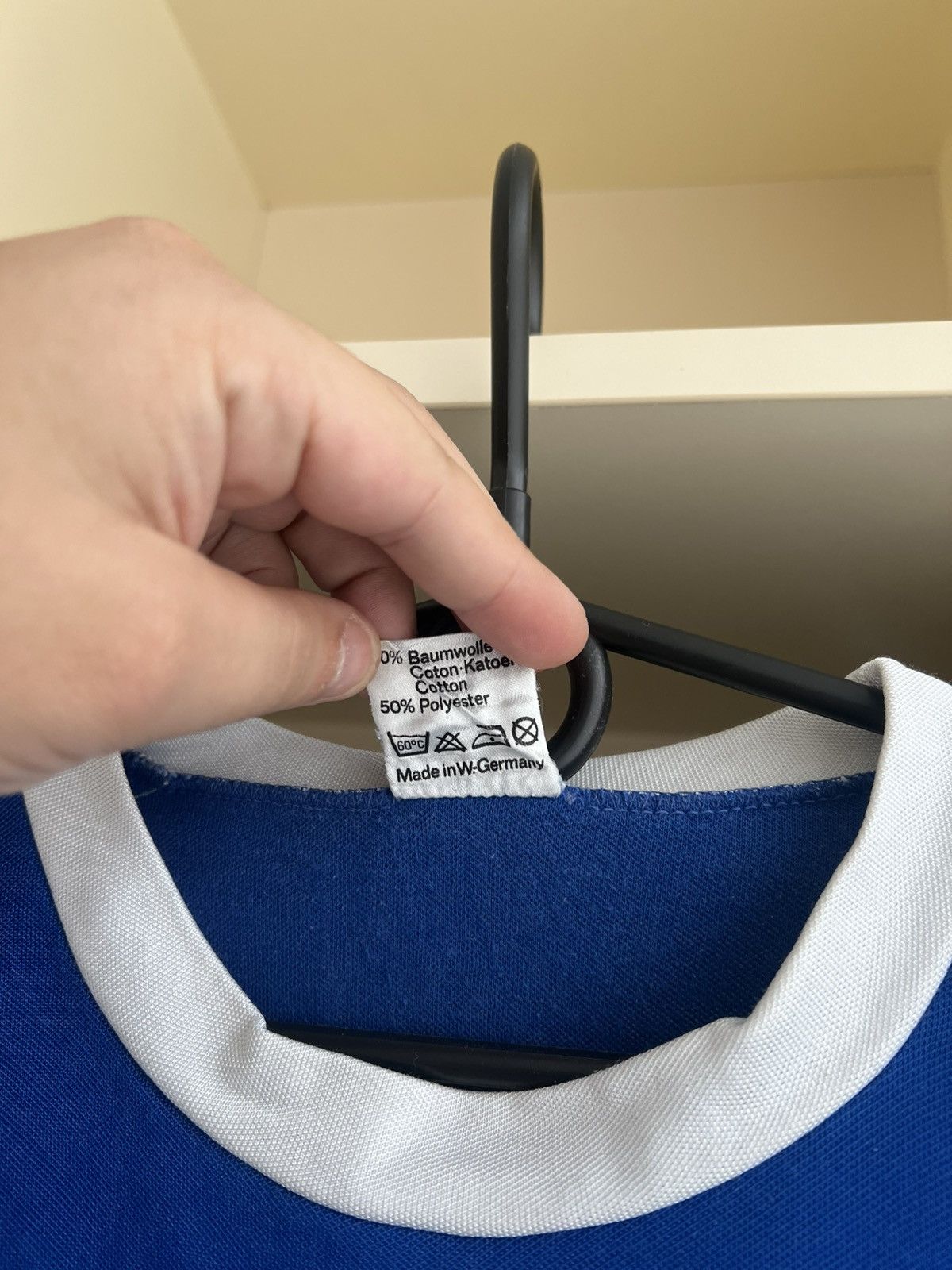 Adidas Vintage 80s Adidas Erima Long Sleeve Mede in West Germany Size US M / EU 48-50 / 2 - 14 Thumbnail